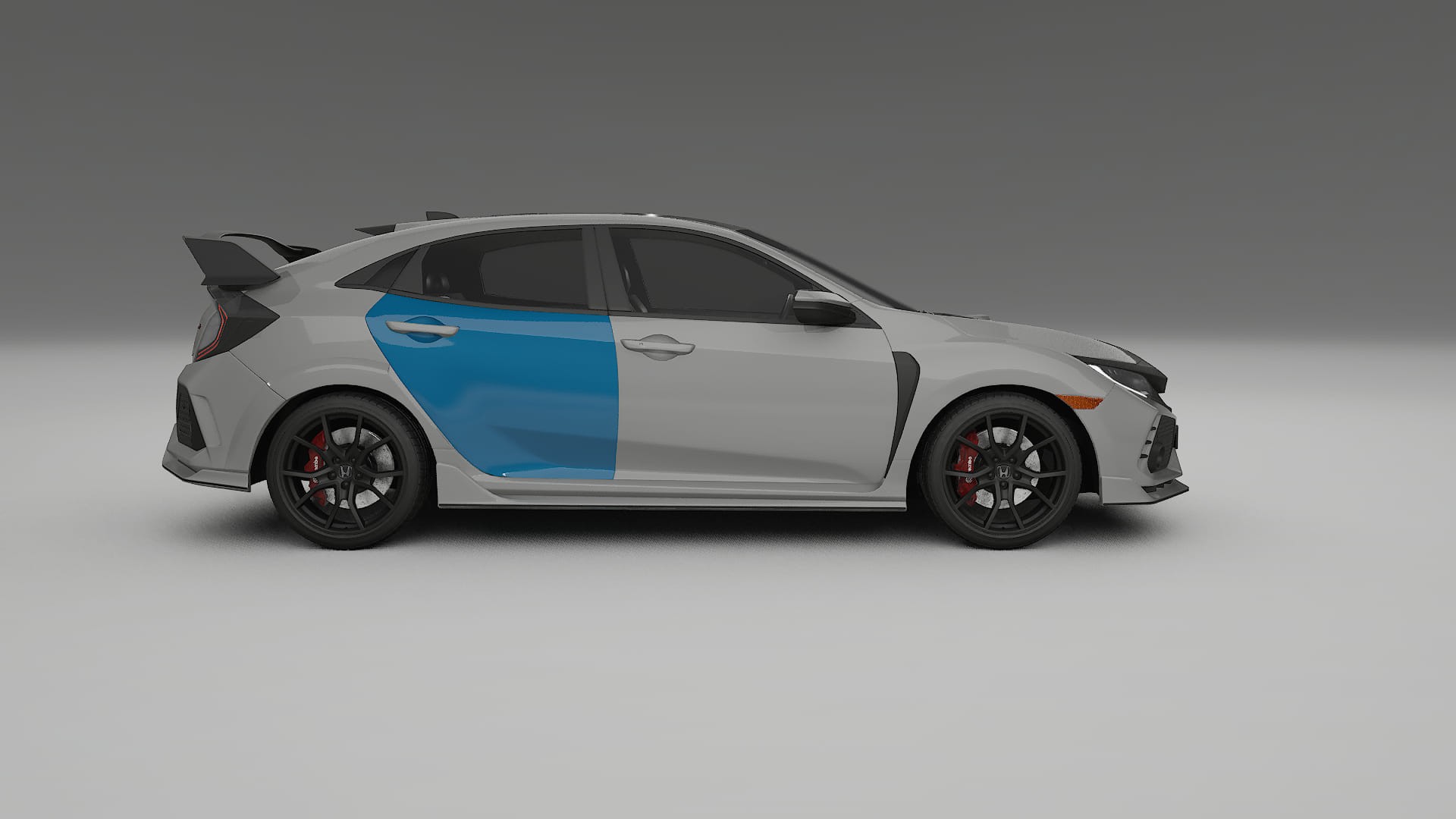 Honda Civic Type-R PPF Fólie | CrystalGuard Transparentní TPU PPF Kompletní Pre-cut Kit