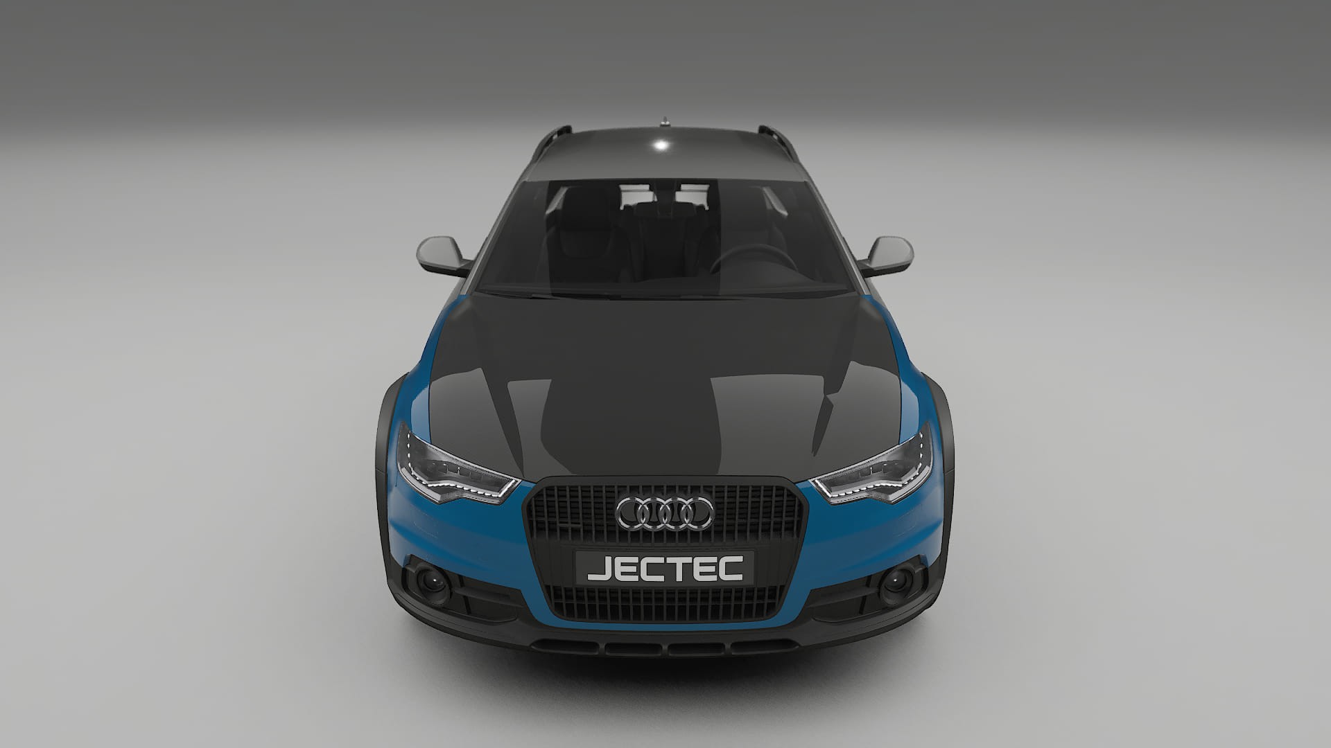 Audi A6 Allroad C7 prefacelift PPF Fólie na auto | CrystalGuard Přední kit s karbonovou kapotou