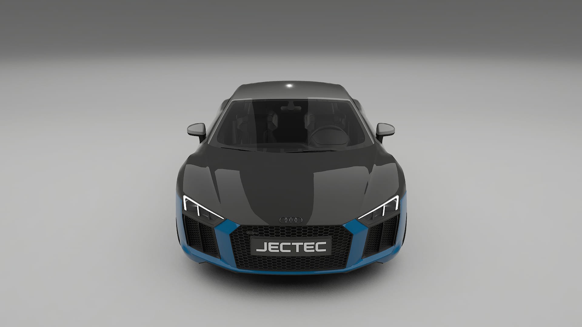 Audi R8 typ-4S prefacelift PPF Fólie na auto | CrystalGuard Přední kit s karbonovou kapotou