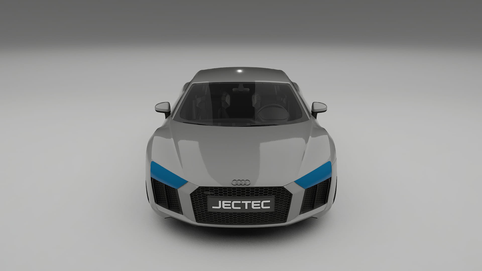 Audi R8 typ-4S prefacelift PPF Fólie na auto | CrystalGuard Přední kit s karbonovou kapotou