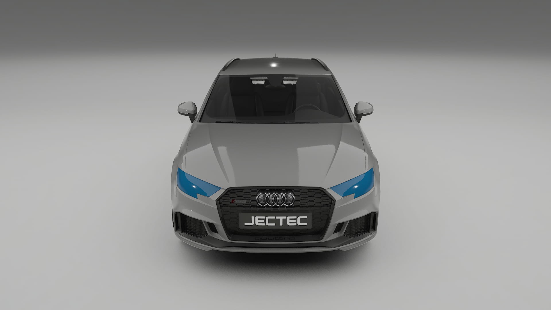 Audi RS3 Sportback 8V facelift PPF Fólie na auto | CrystalGuard Přední kit s karbonovou kapotou