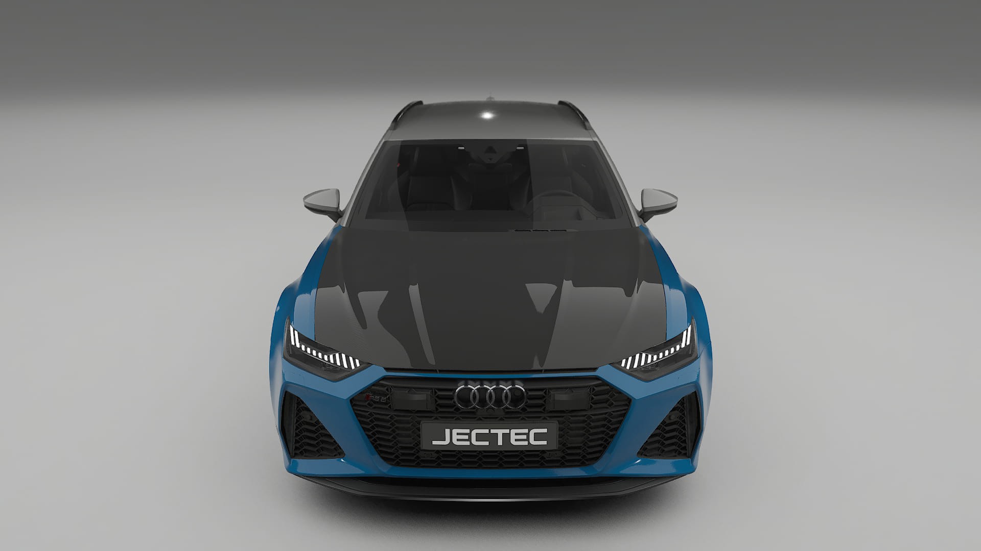 Audi RS6 Avant C8 facelift PPF Fólie na auto | CrystalGuard Přední kit s karbonovou kapotou