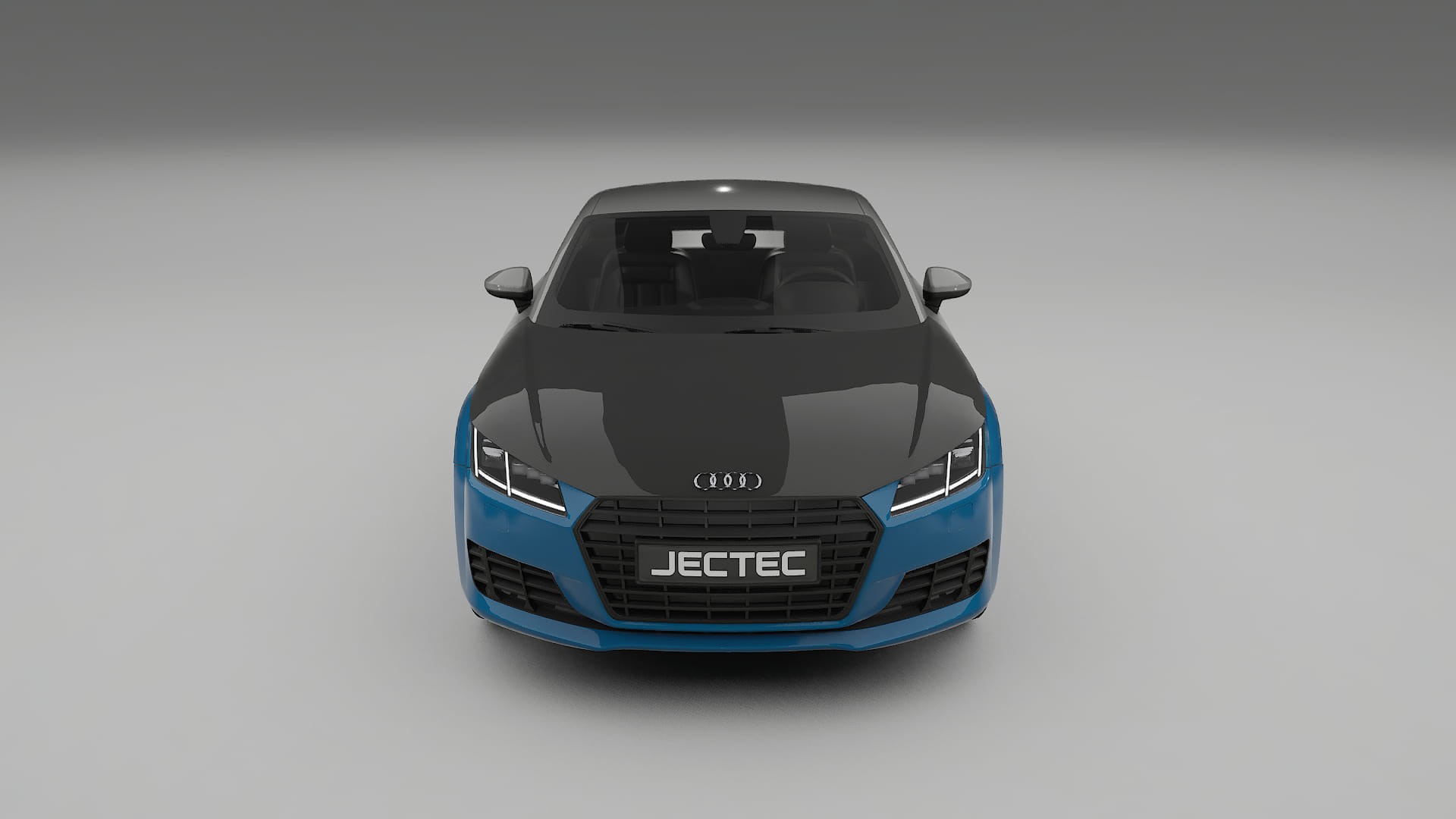 Audi TT coupe 8S prefacelift PPF Fólie na auto | CrystalGuard Přední kit s karbonovou kapotou