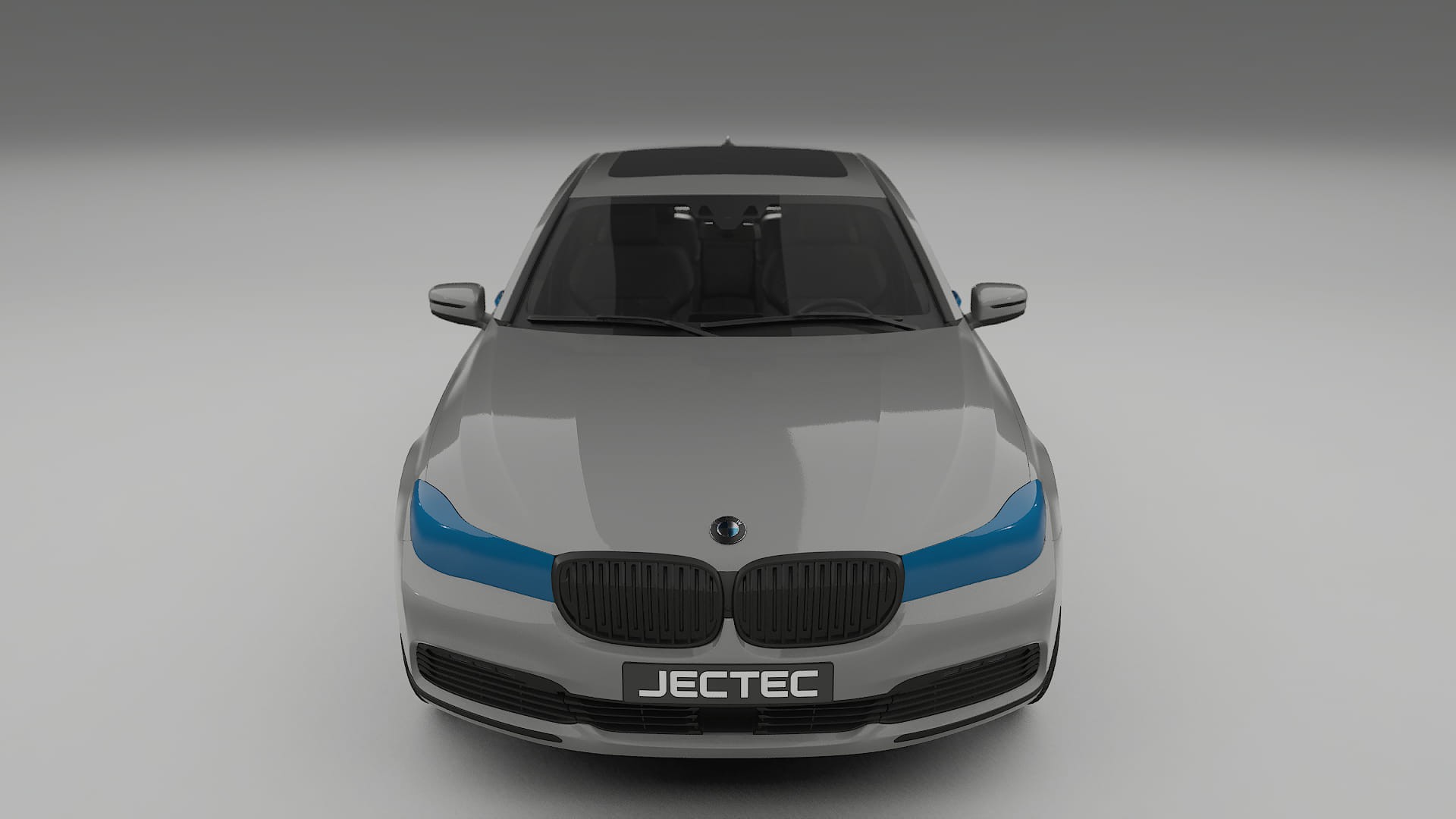 BMW 7 G11 G12 facelift PPF Fólie na auto | CrystalGuard Přední kit s karbonovou kapotou