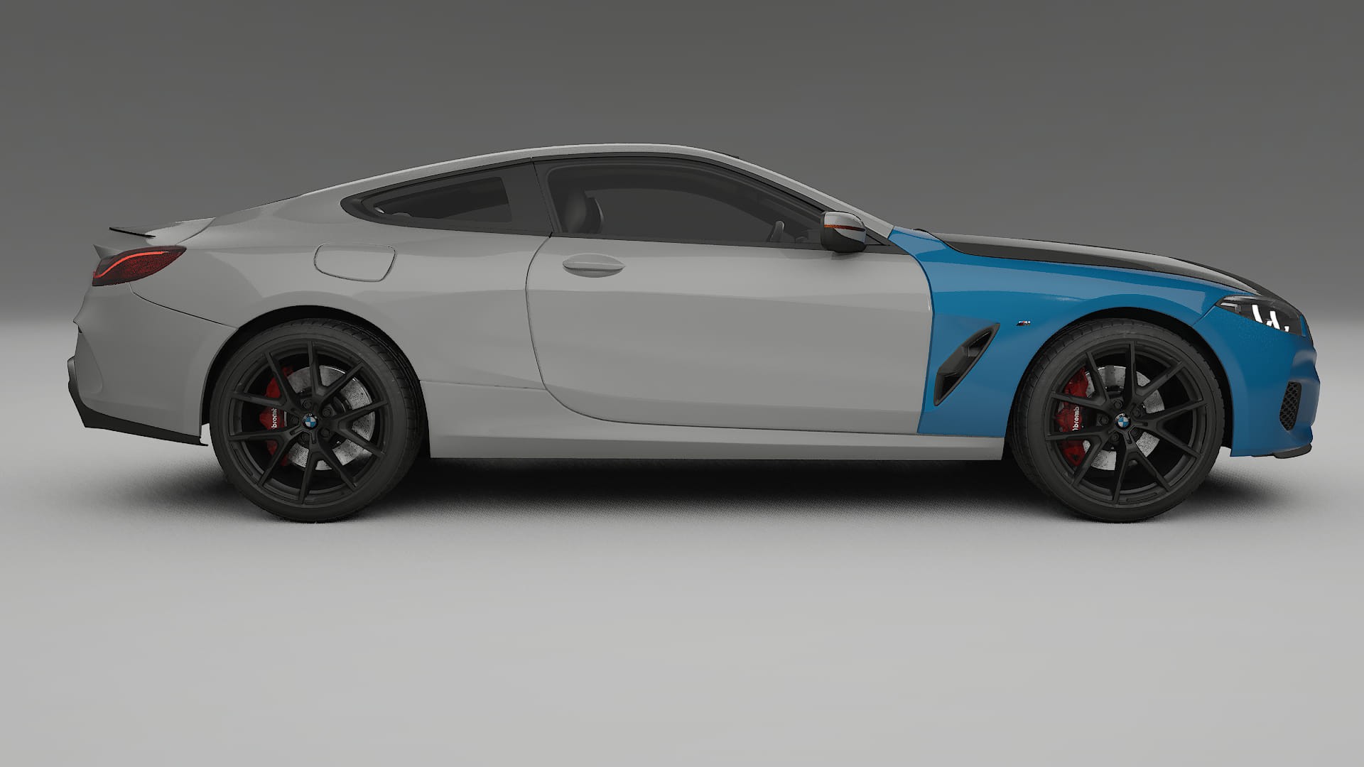 BMW 850 G15 PPF Fólie na auto | CrystalGuard Přední kit s karbonovou kapotou