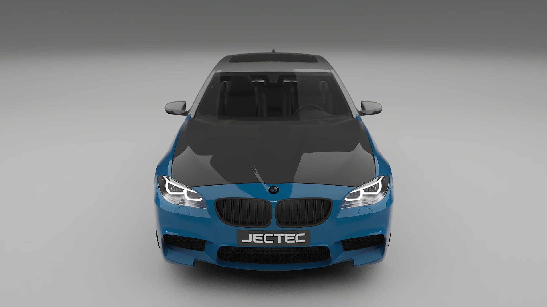 BMW M5 F10 PPF Fólie na auto | CrystalGuard Přední kit s karbonovou kapotou