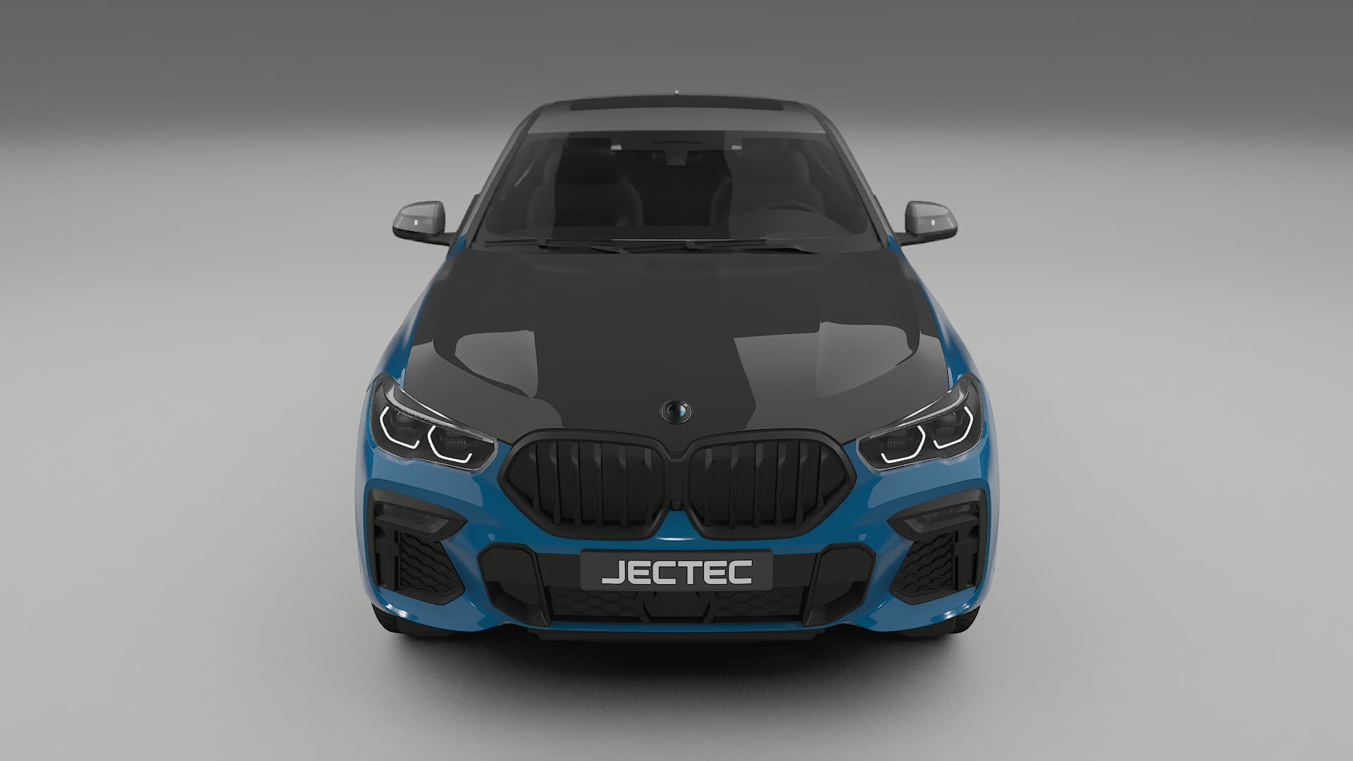 BMW X6 G06 F96 PPF Fólie na auto | CrystalGuard Přední kit s karbonovou kapotou