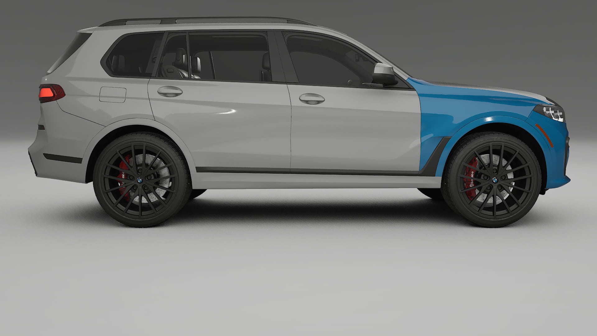 BMW X7 M G07 PPF Fólie na auto | CrystalGuard Přední kit s karbonovou kapotou