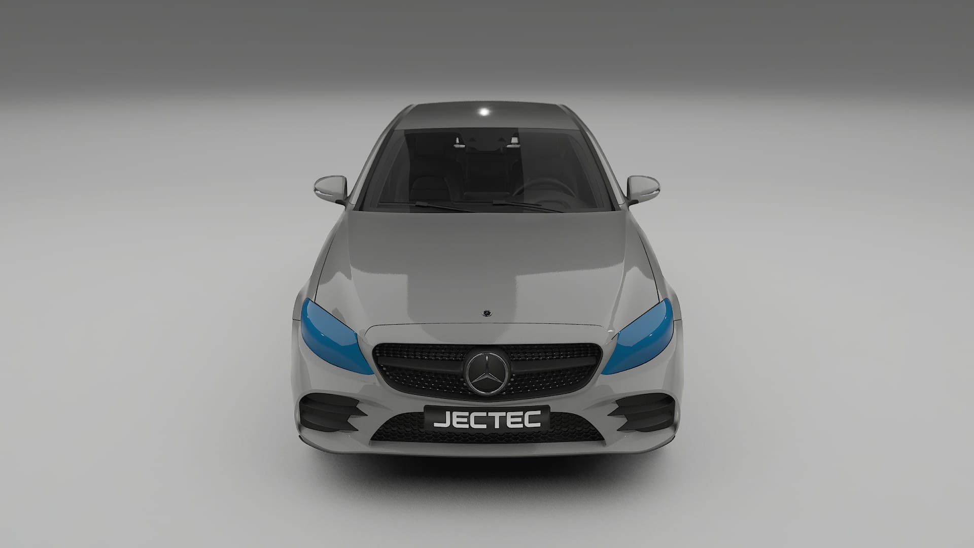 Mercedes C-class W205 AMG sedan PPF Fólie na auto | CrystalGuard Přední kit s karbonovou kapotou