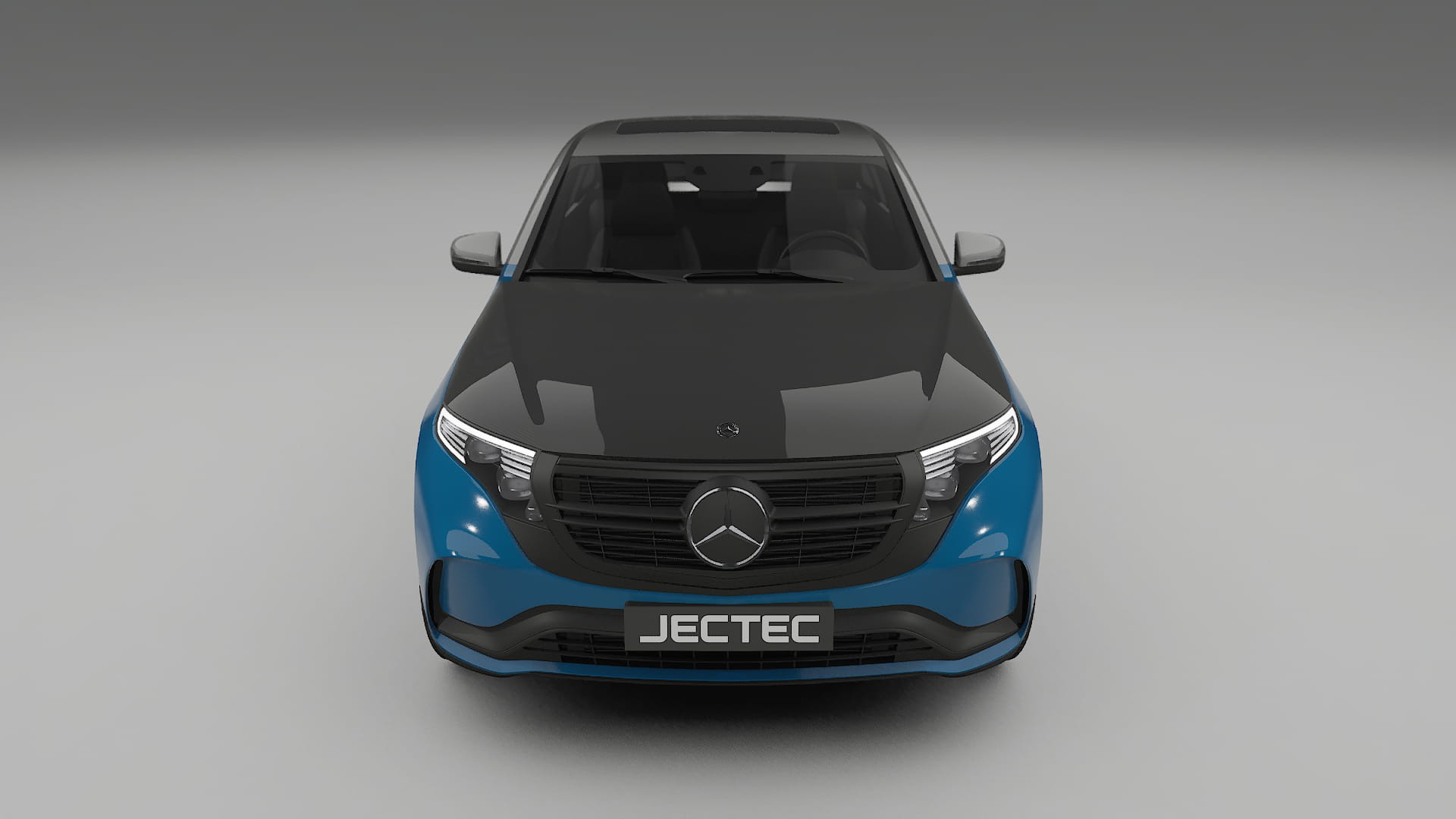 Mercedes EQC AMG PPF Fólie na auto | CrystalGuard Přední kit s karbonovou kapotou