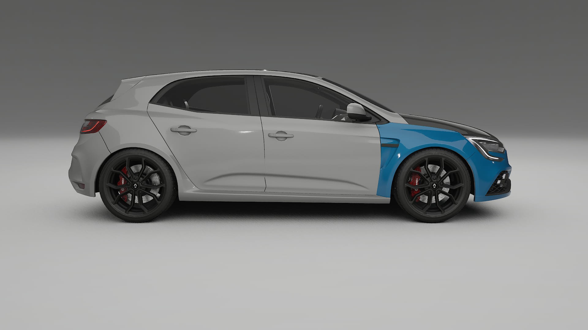 Renault Megane RS IV PPF Fólie na auto | CrystalGuard Přední kit s karbonovou kapotou