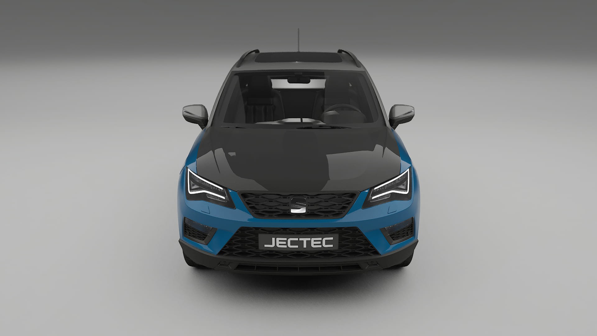 Seat Ateca KH7 PPF Fólie na auto | CrystalGuard Přední kit s karbonovou kapotou