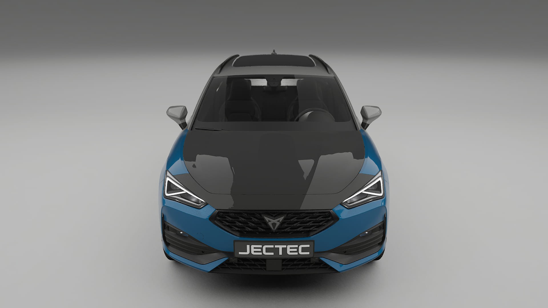 Seat Leon Cupra KL PPF Fólie na auto | CrystalGuard Přední kit s karbonovou kapotou
