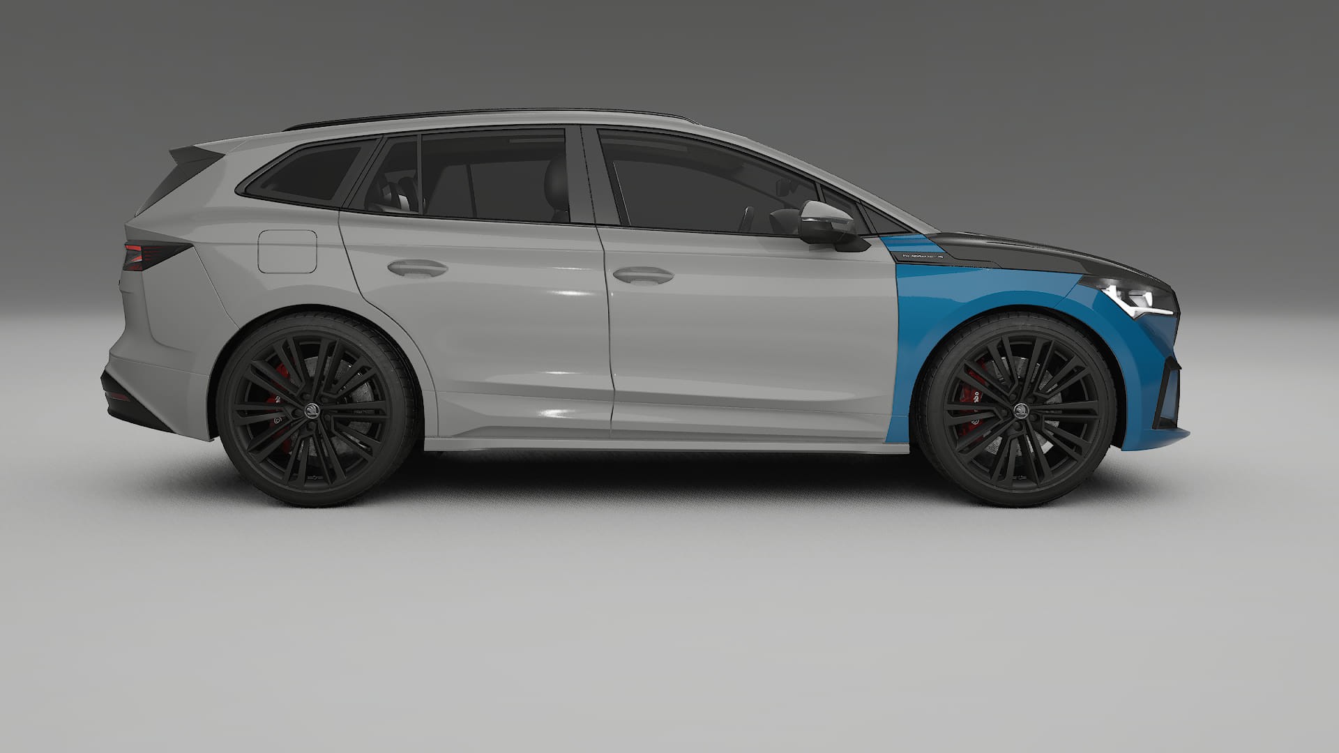 Škoda Enyaq MEB PPF Fólie na auto | CrystalGuard Přední kit s karbonovou kapotou