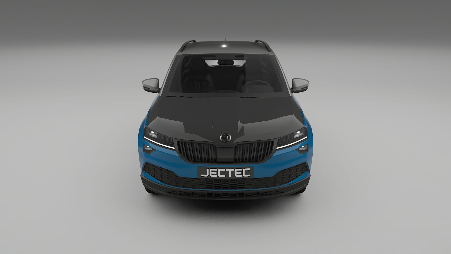 Škoda Karoq NU7 PPF Fólie na auto | CrystalGuard Přední kit s karbonovou kapotou