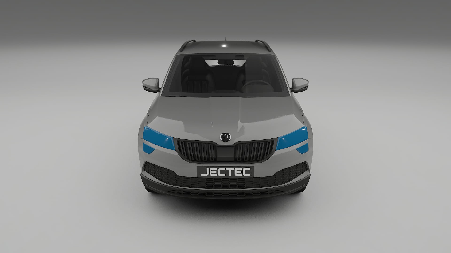 Škoda Karoq NU7 PPF Fólie na auto | CrystalGuard Přední kit s karbonovou kapotou