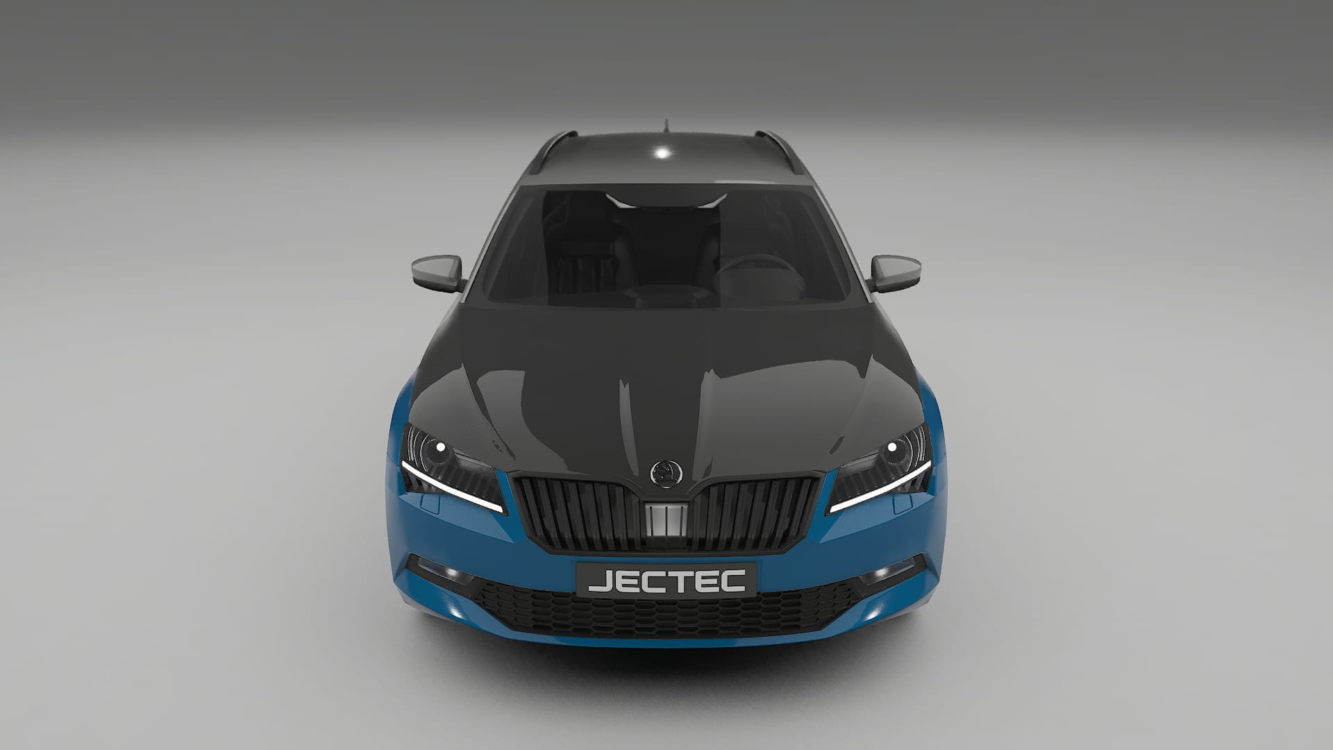 Škoda Superb B8 PPF Fólie na auto | CrystalGuard Přední kit s karbonovou kapotou