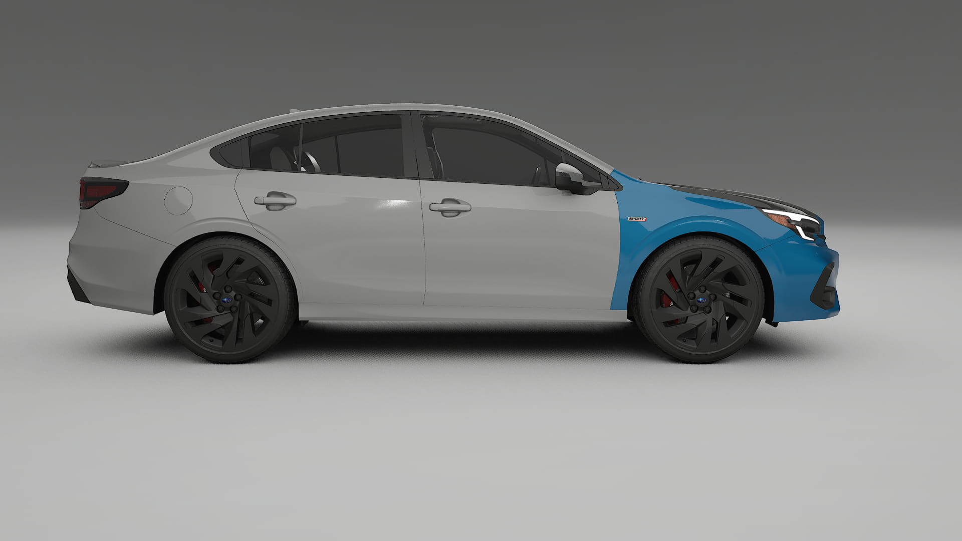 Subaru Legacy BW PPF Fólie na auto | CrystalGuard Přední kit s karbonovou kapotou