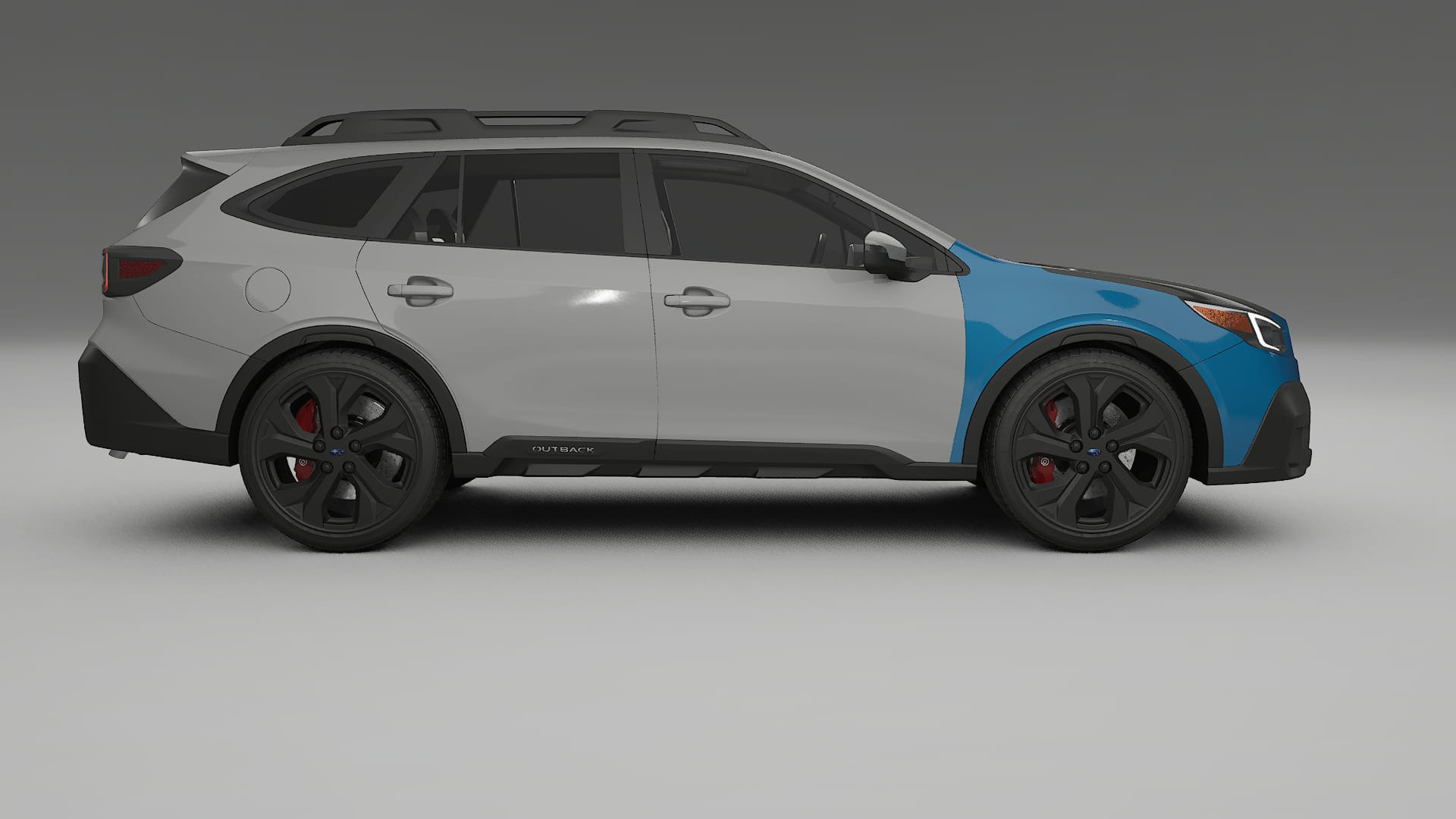 Subaru Outback VI BS prefacelift PPF Fólie na auto | CrystalGuard Přední kit s karbonovou kapotou