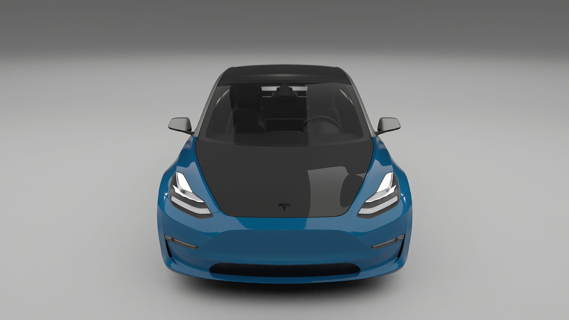 Tesla Model 3 PPF Fólie na auto | CrystalGuard Přední kit s karbonovou kapotou