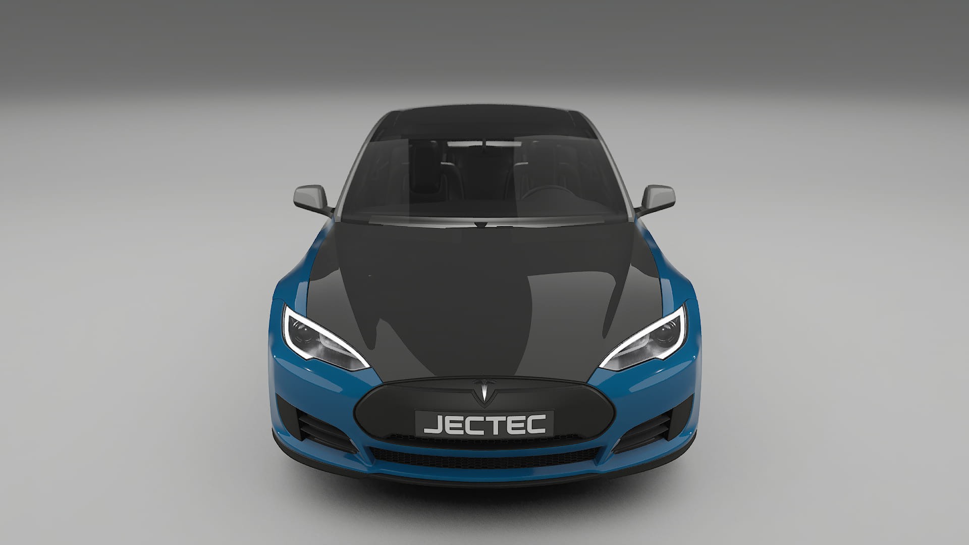 Tesla Model-S PPF Fólie na auto | CrystalGuard Přední kit s karbonovou kapotou