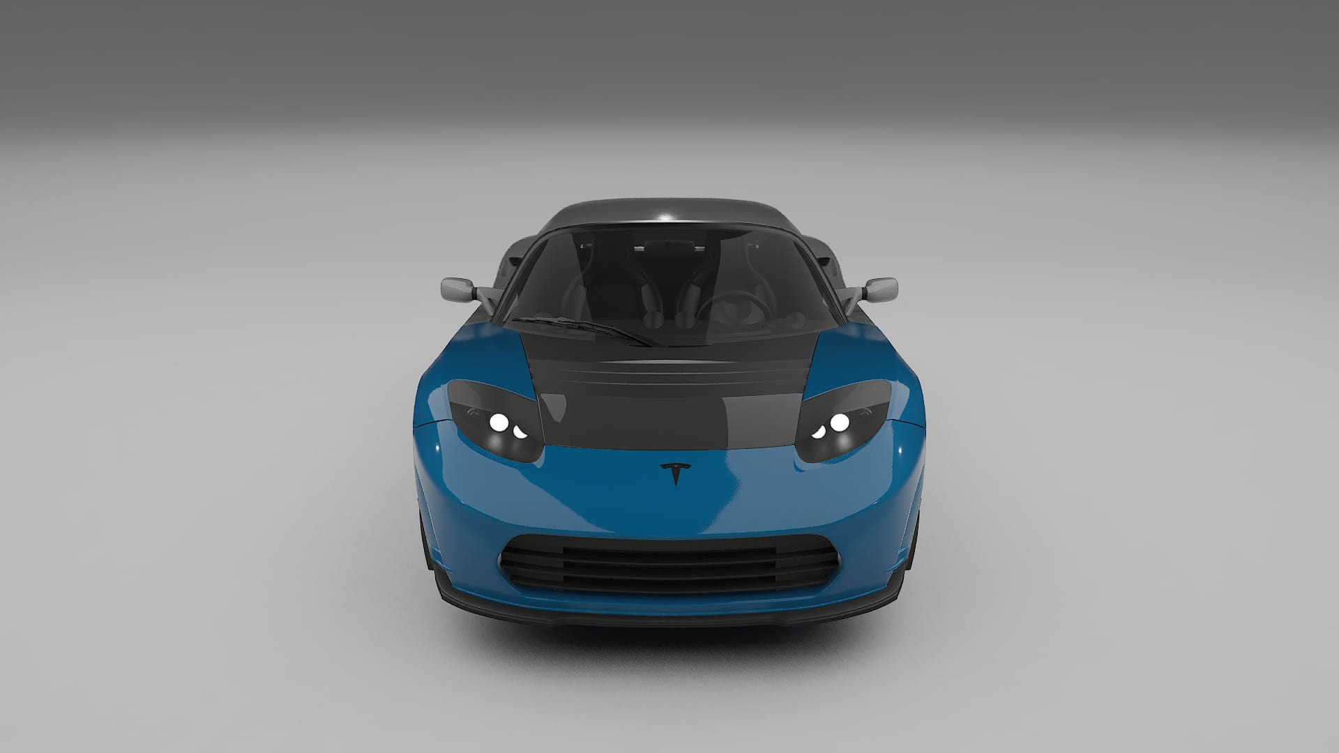 Tesla Roadster 2.5 PPF Fólie na auto | CrystalGuard Přední kit s karbonovou kapotou