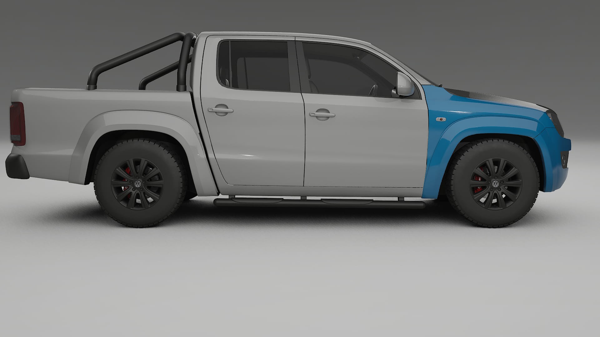 VW Amarok 2H PPF Fólie na auto | CrystalGuard Přední kit s karbonovou kapotou