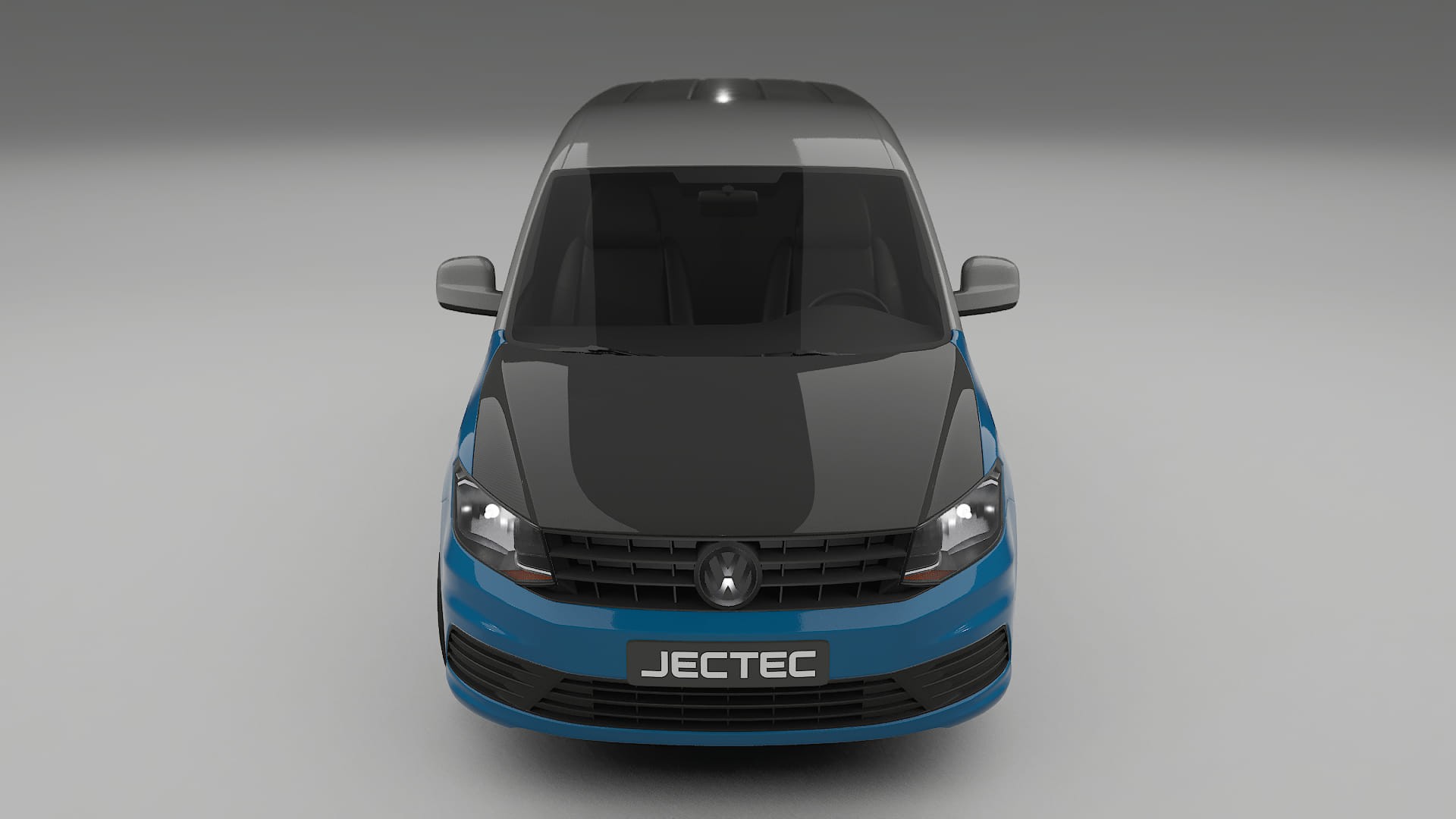 VW Caddy Maxi SB PPF Fólie na auto | CrystalGuard Přední kit s karbonovou kapotou