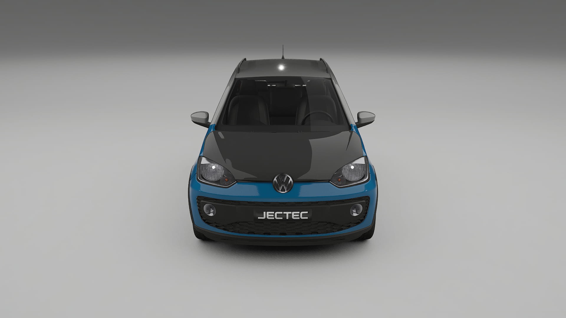 VW Cross Up PPF Fólie na auto | CrystalGuard Přední kit s karbonovou kapotou