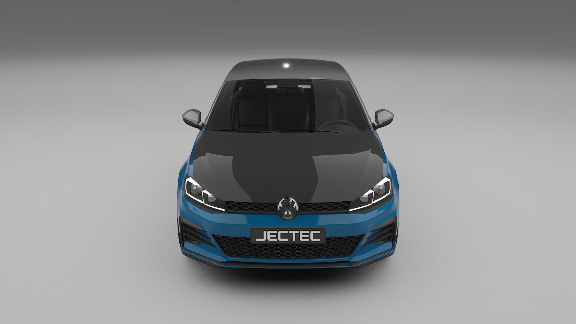 VW Golf Mk7 PPF Fólie na auto | CrystalGuard Přední kit s karbonovou kapotou
