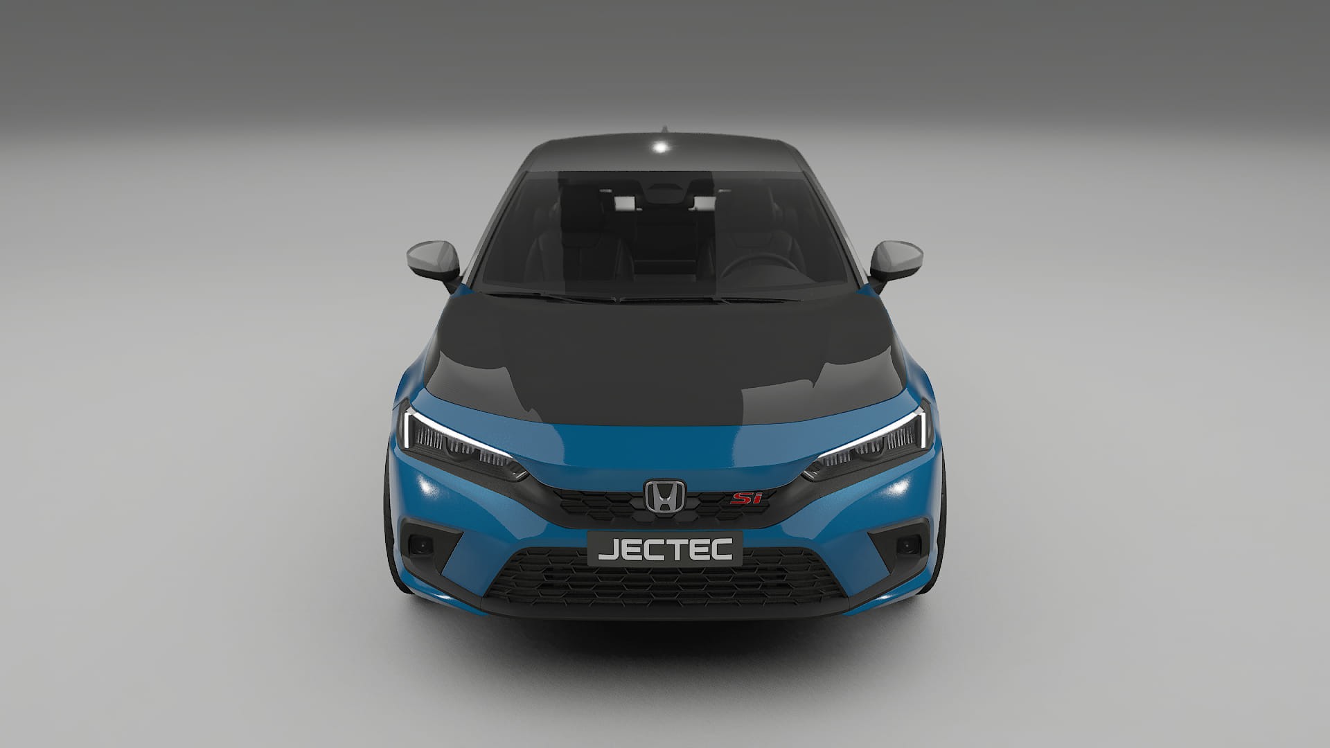 Honda Civic Si PPF Fólie na auto | CrystalGuard Přední kit s karbonovou kapotou