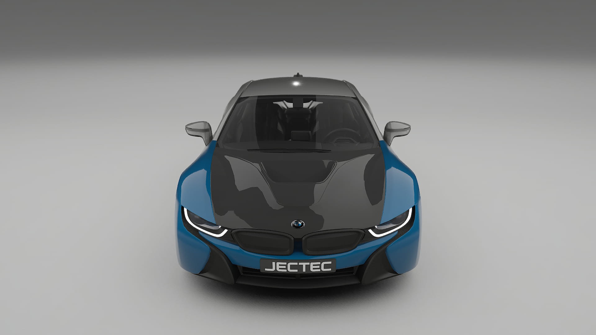 BMW I8 I12 PPF Fólie na auto | CrystalGuard Přední kit s karbonovou kapotou