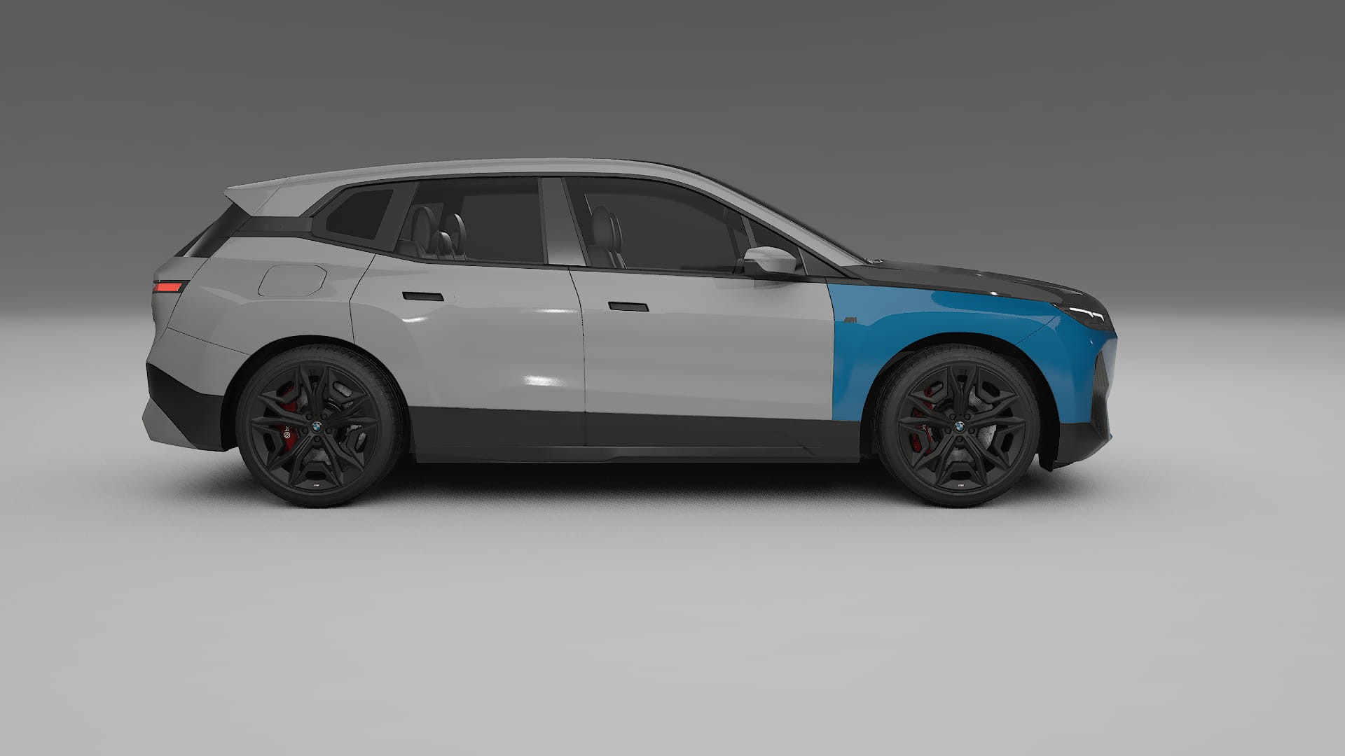 BMW iX M60 PPF Fólie na auto | CrystalGuard Přední kit s karbonovou kapotou