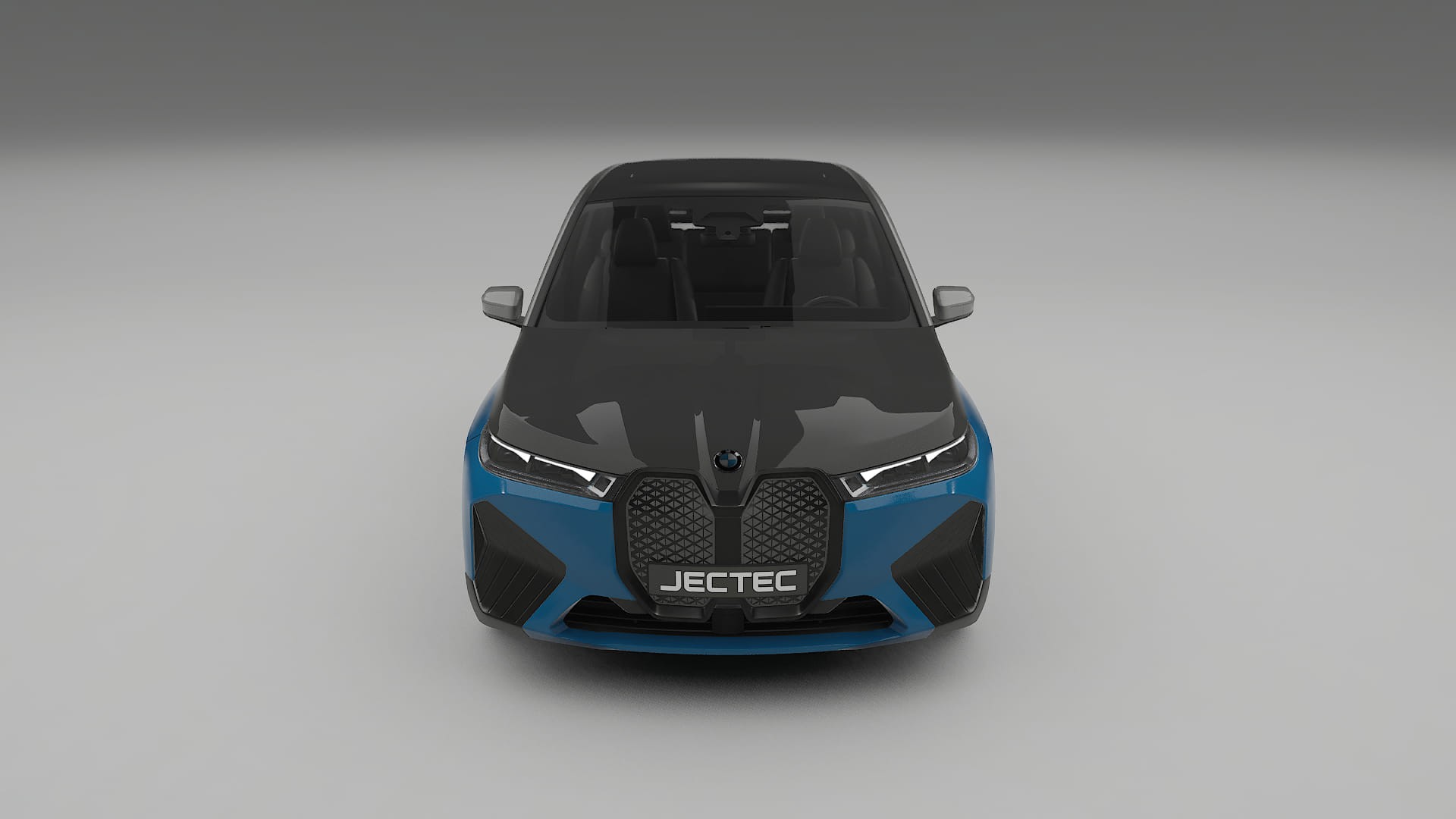 BMW iX M60 PPF Fólie na auto | CrystalGuard Přední kit s karbonovou kapotou
