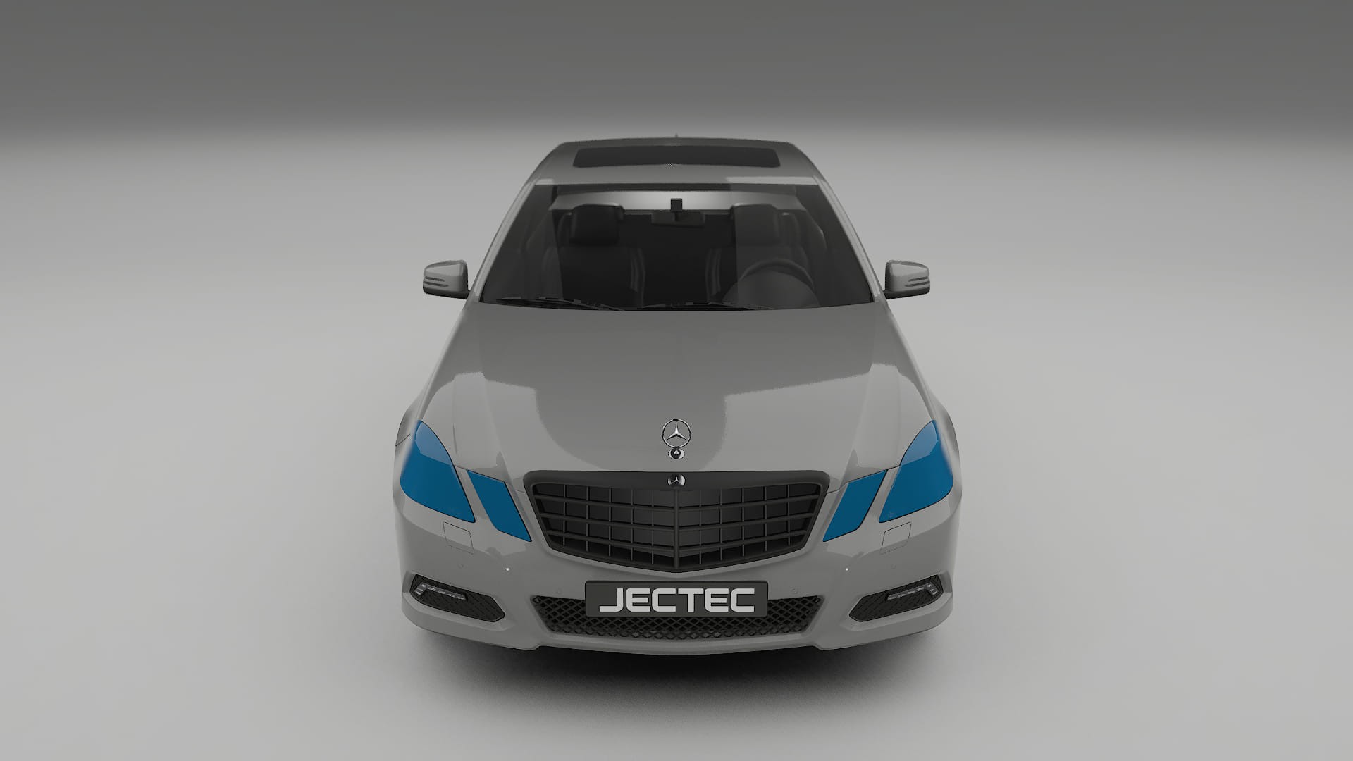 Mercedes E-Class Sedan W212 Prefacelift PPF Fólie | CrystalGuard Transparentní TPU PPF Přední Ochranný Kit