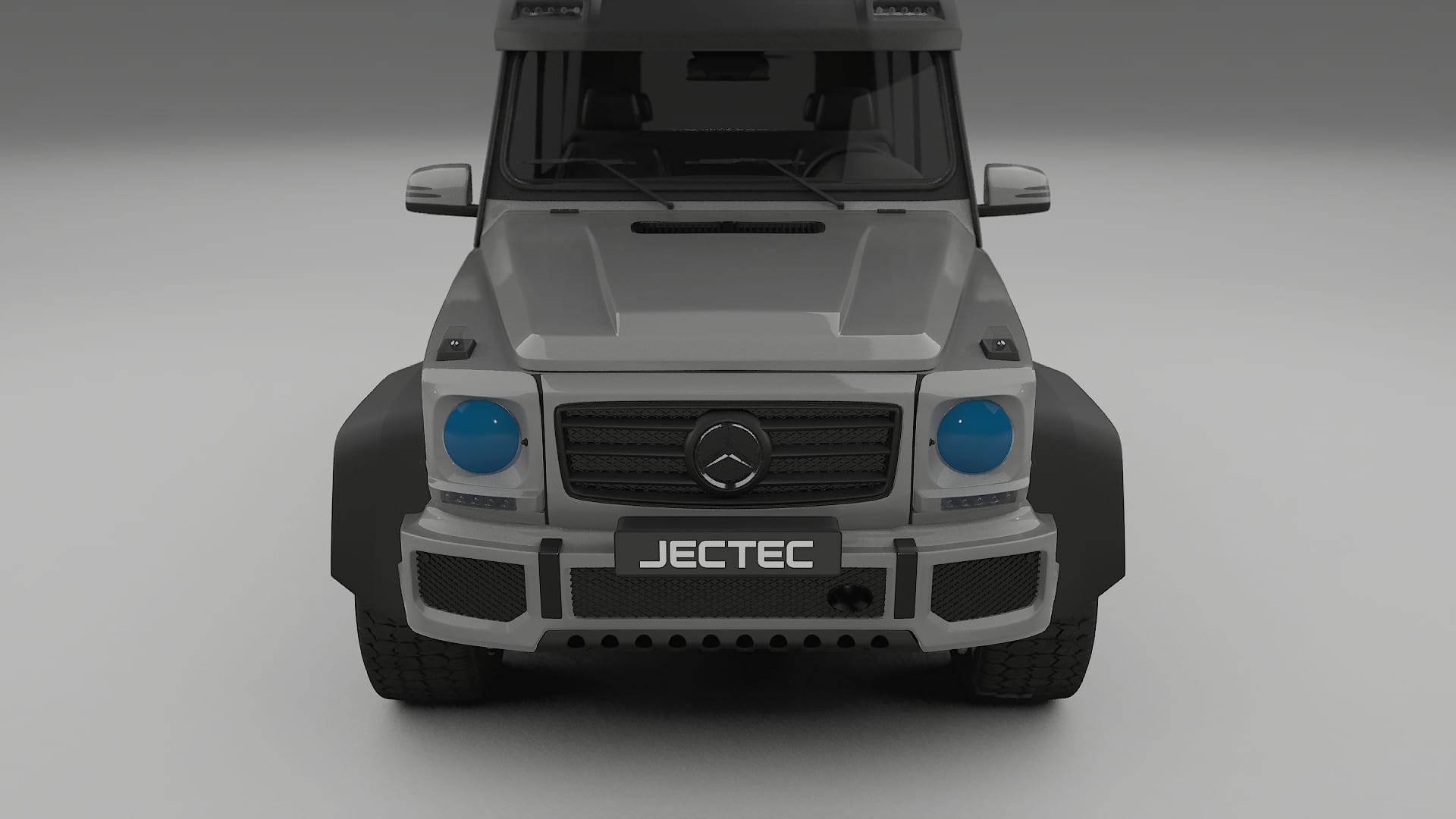 Mercedes G-class 4x4 W463 PPF Fólie | CrystalGuard Transparentní TPU PPF Přední Ochranný Kit