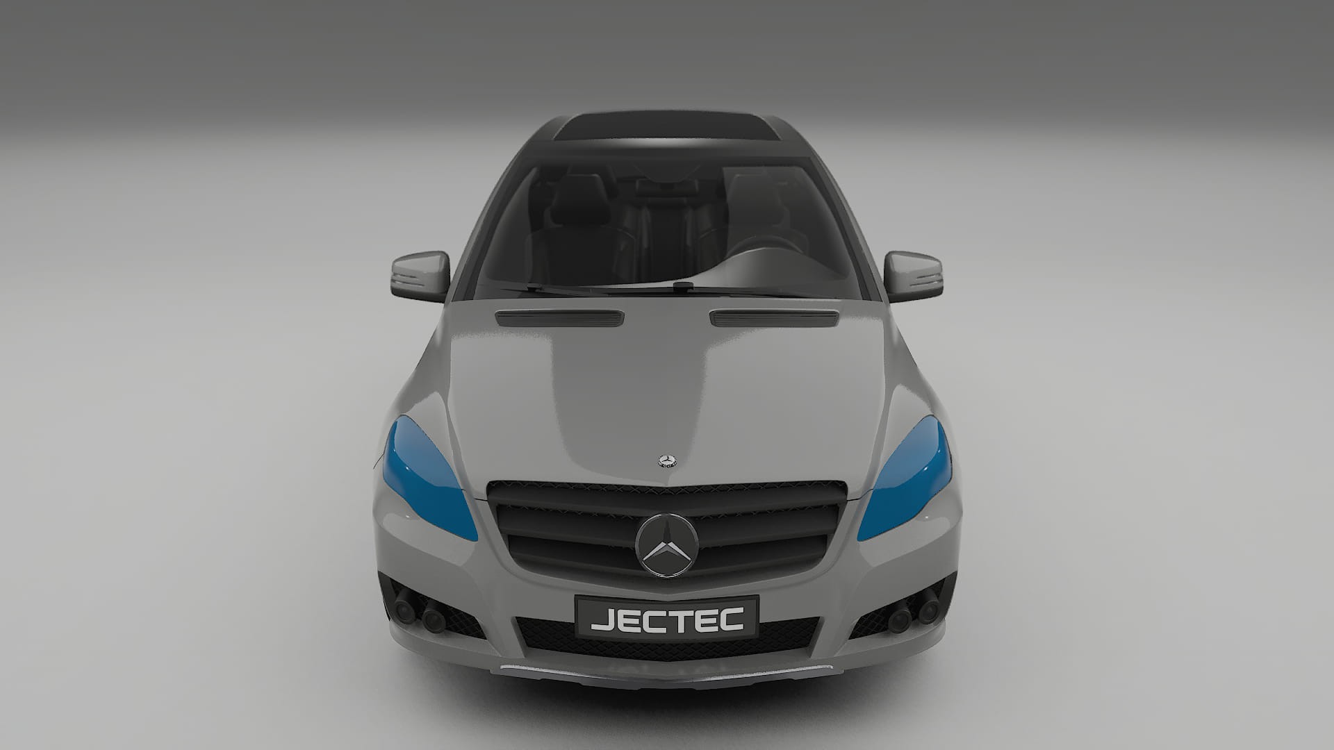 Mercedes R-class W251 facelift PPF Fólie | CrystalGuard Transparentní TPU PPF Přední Ochranný Kit