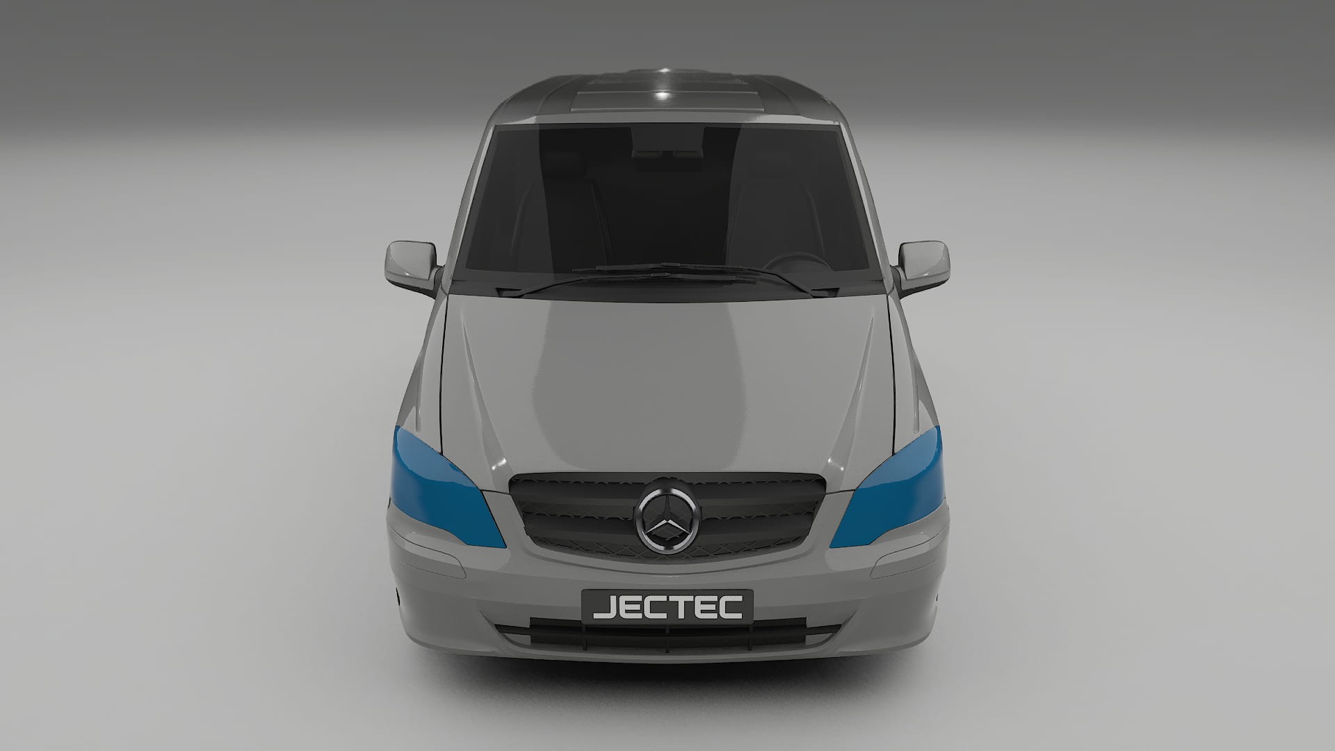 Mercedes Vito Short W639 facelift PPF Fólie | CrystalGuard Transparentní TPU PPF Přední Ochranný Kit