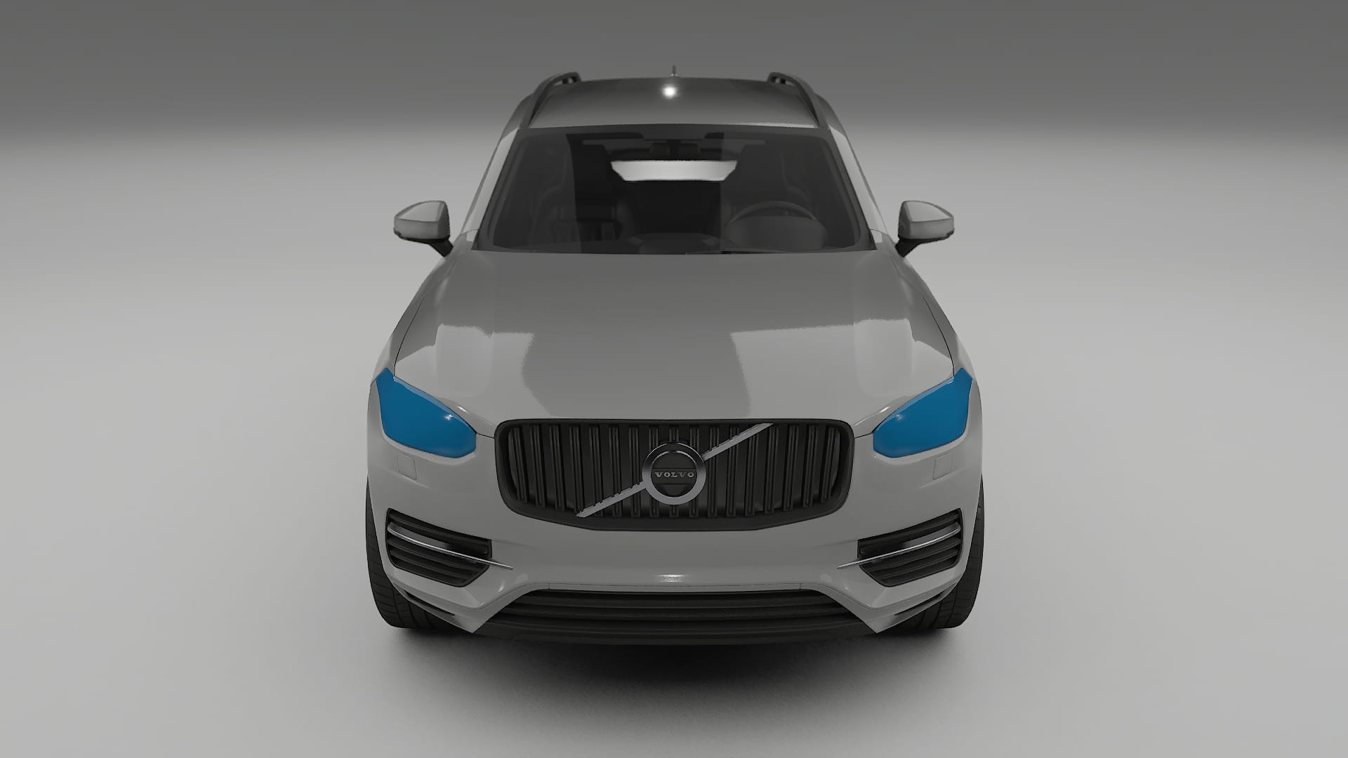 Volvo XC90 SPA PPF Fólie | CrystalGuard Transparentní TPU PPF Přední Ochranný Kit