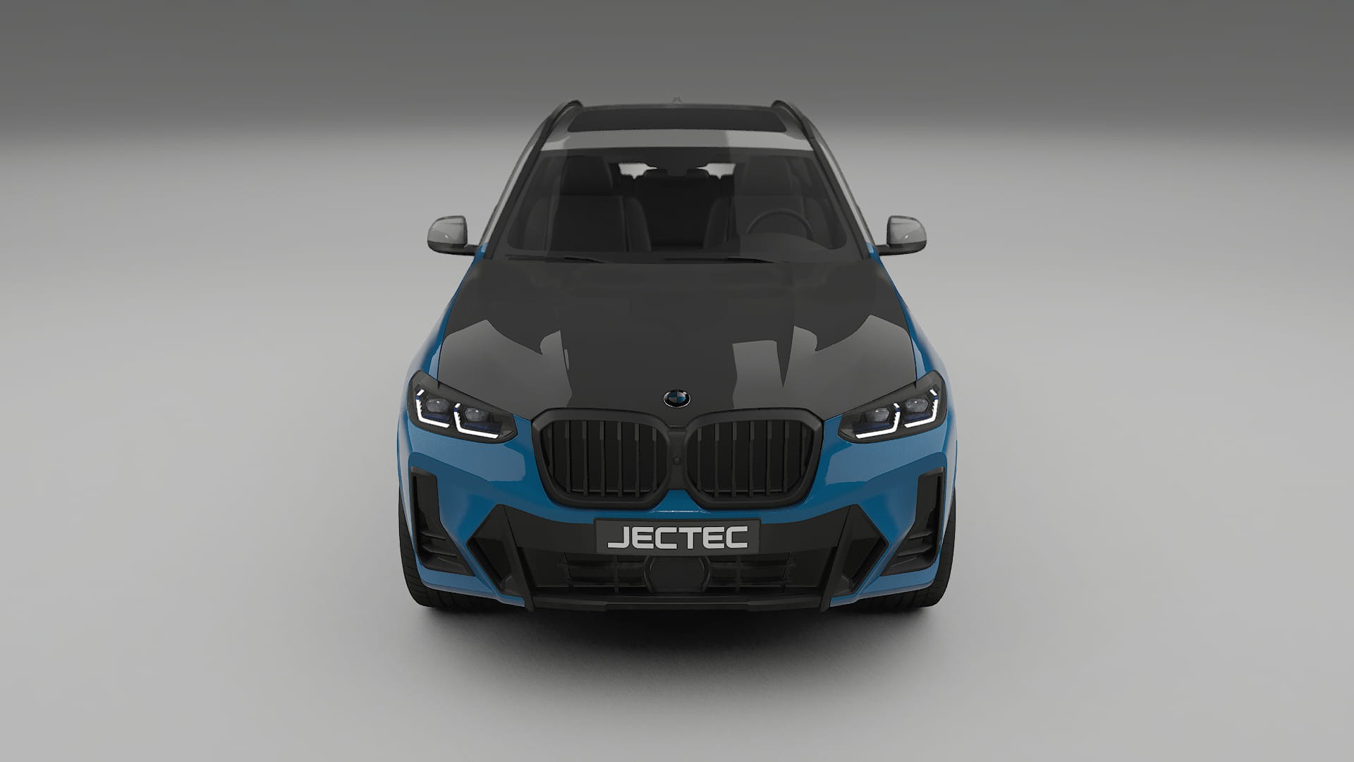 BMW X3 G01 facelift PPF Fólie na auto | CrystalGuard Přední kit s karbonovou kapotou