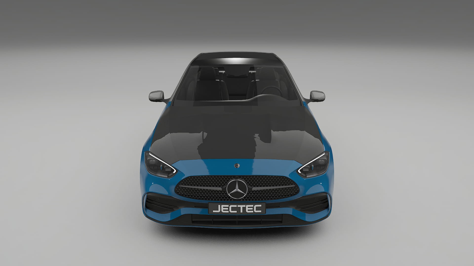 Mercedes C-class W206 PPF Fólie na auto | CrystalGuard Přední kit s karbonovou kapotou