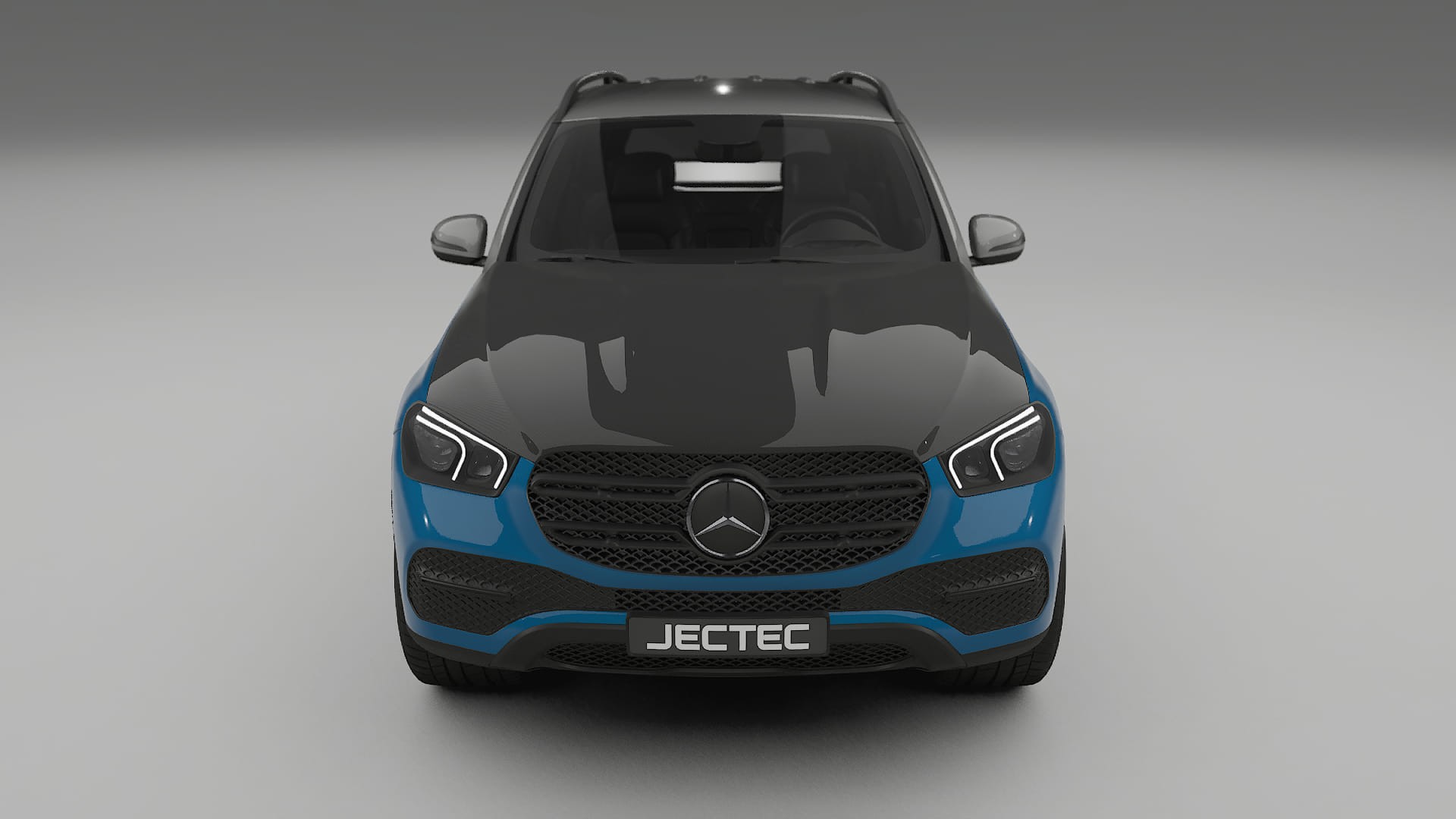 Mercedes GLE W167 PPF Fólie na auto | CrystalGuard Přední kit s karbonovou kapotou