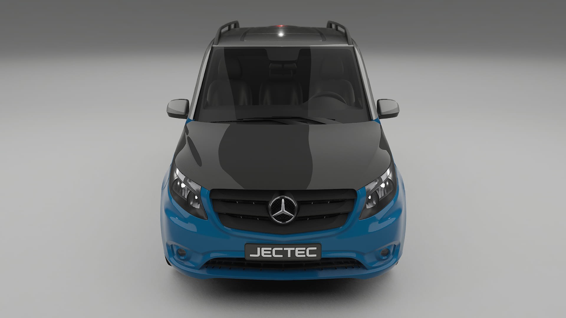 Mercedes Vito Short W447 prefacelift PPF Fólie na auto | CrystalGuard Přední kit s karbonovou kapotou