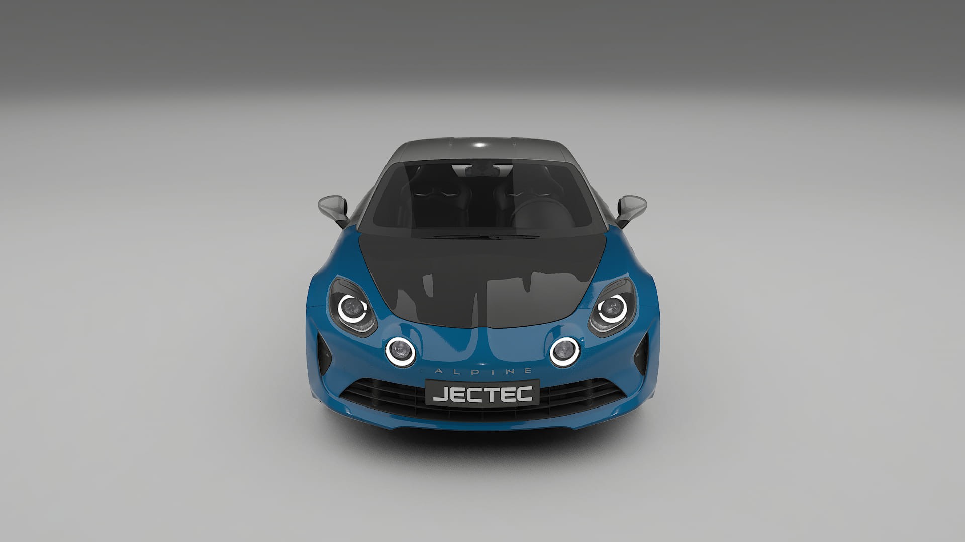 Renault Alpine A110 PPF Fólie na auto | CrystalGuard Přední kit s karbonovou kapotou