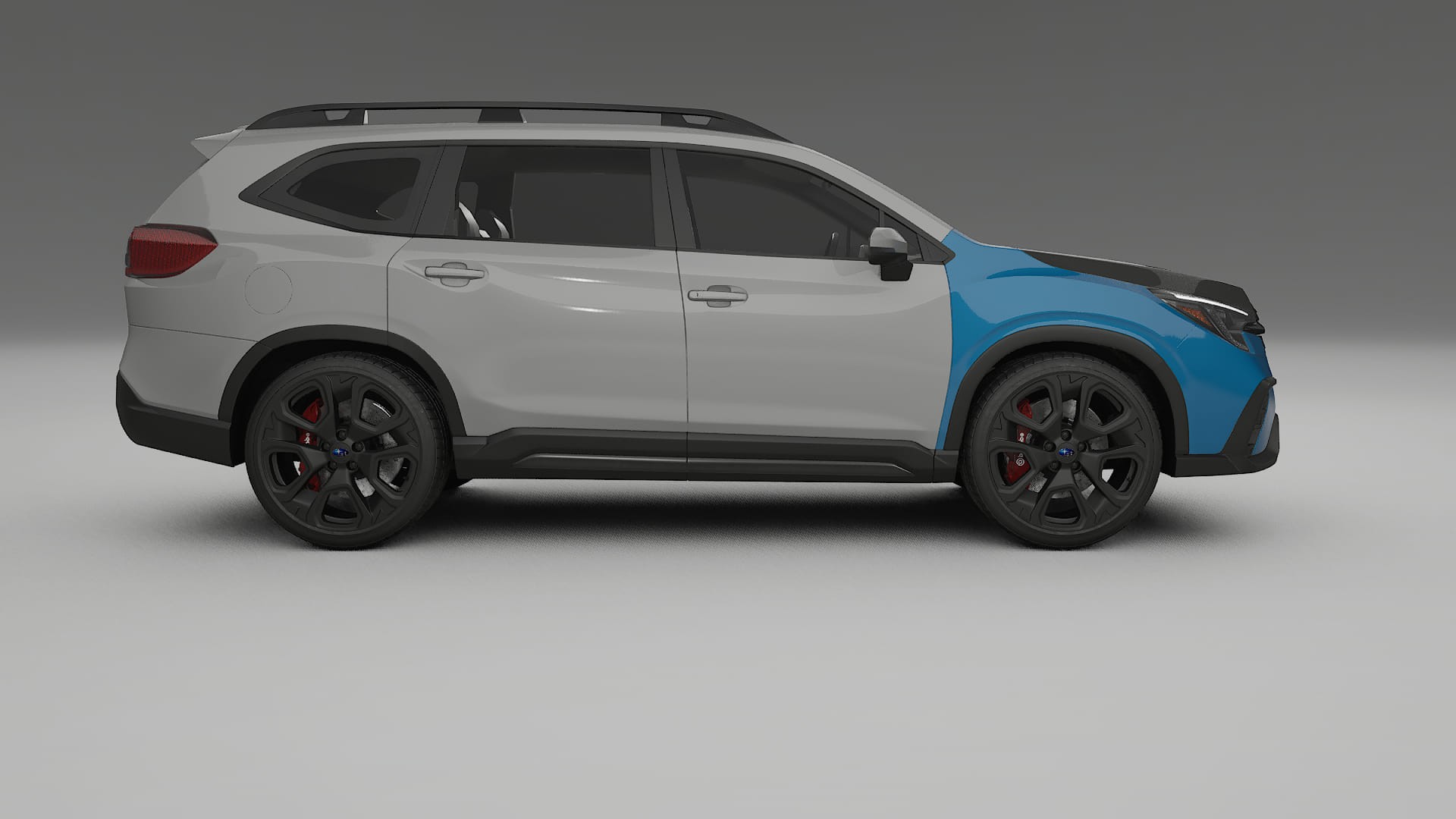 Subaru Ascent BT facelift PPF Fólie na auto | CrystalGuard Přední kit s karbonovou kapotou