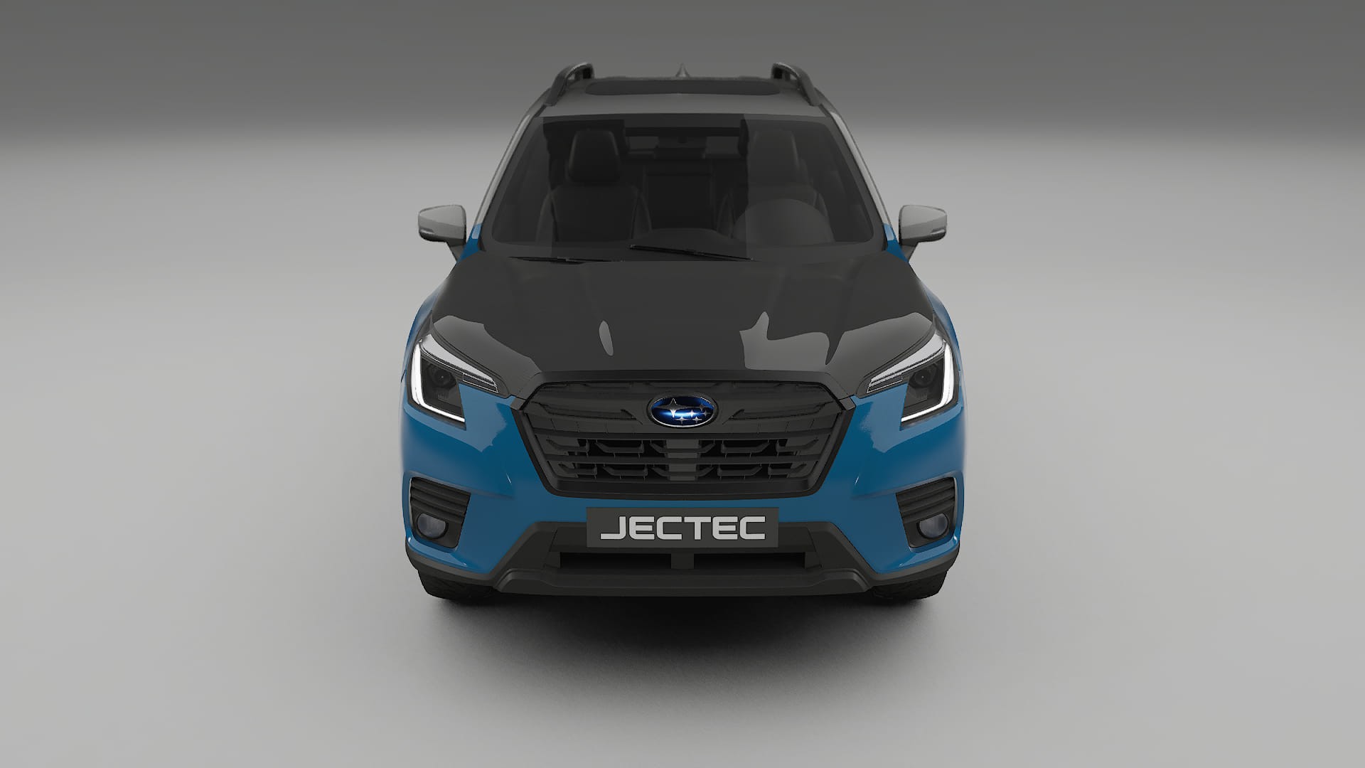 Subaru Forester V SK facelift PPF Fólie na auto | CrystalGuard Přední kit s karbonovou kapotou