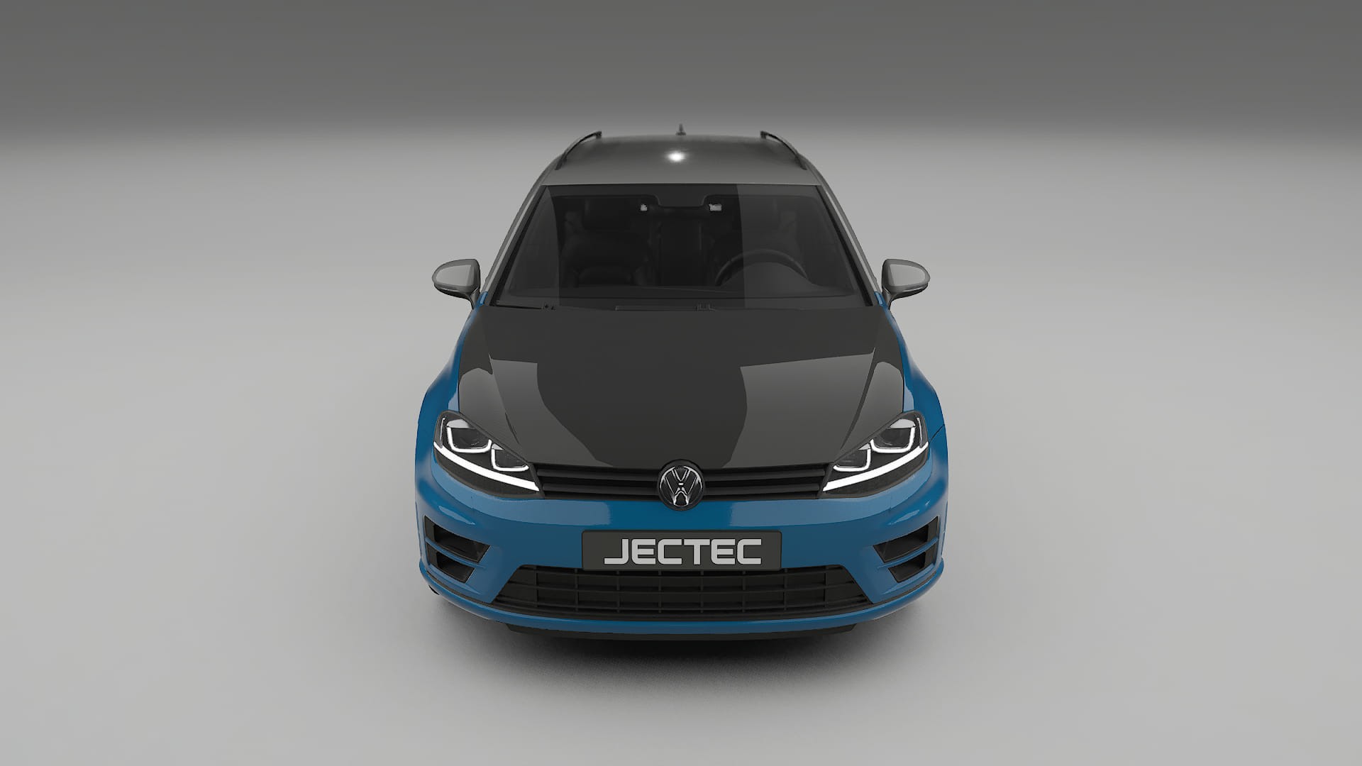 VW Golf Variant Mk7 PPF Fólie na auto | CrystalGuard Přední kit s karbonovou kapotou