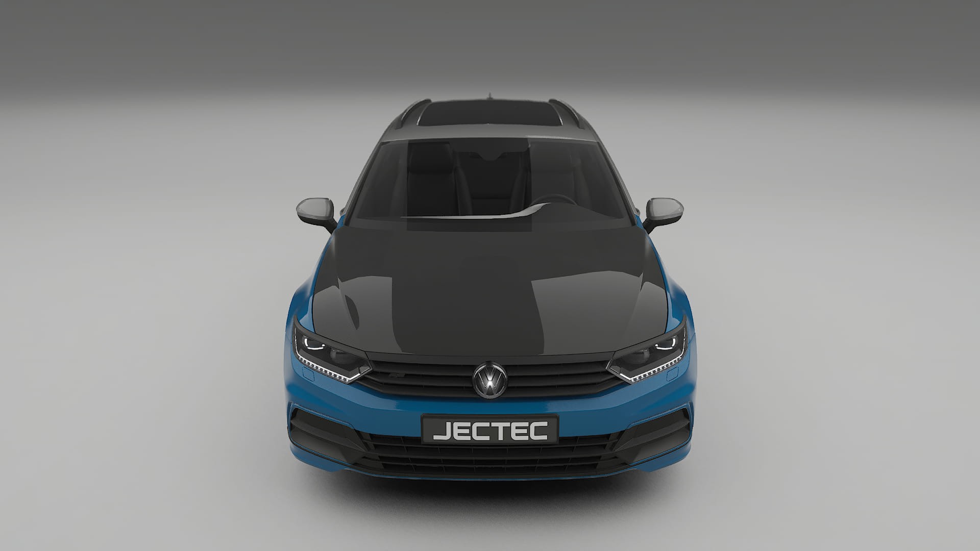 VW Passat VariantR B8 PPF Fólie na auto | CrystalGuard Přední kit s karbonovou kapotou