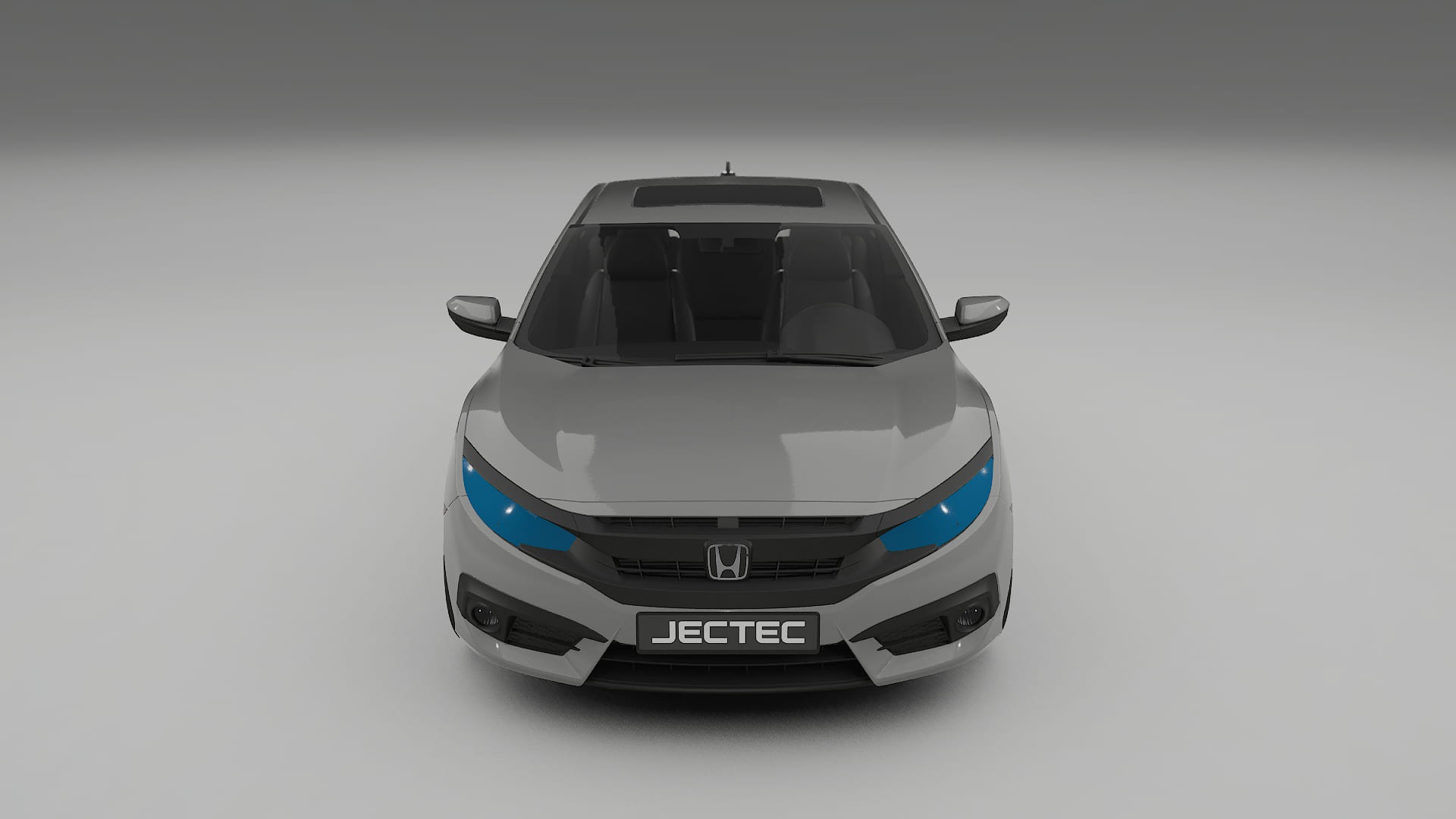 Honda Civic coupe prefacelift PPF Fólie na auto | CrystalGuard Přední kit s karbonovou kapotou