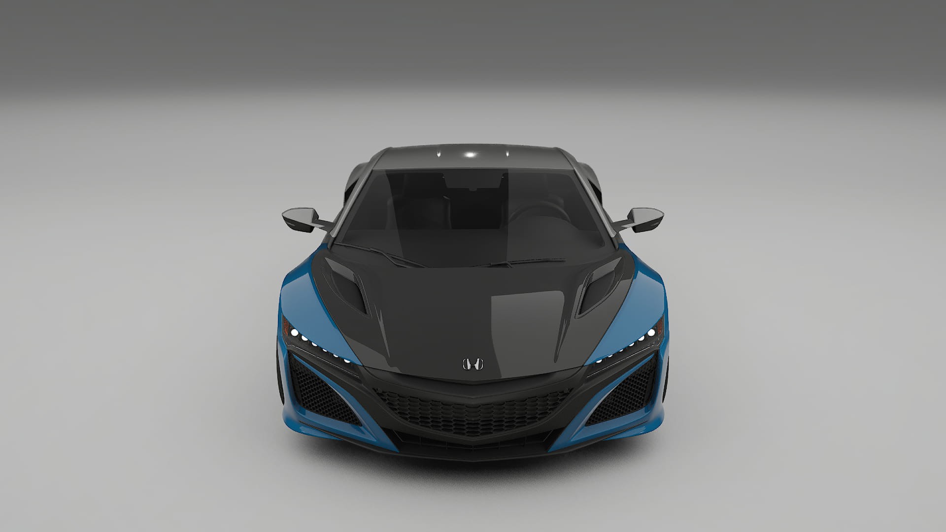 Honda NSX prefacelift PPF Fólie na auto | CrystalGuard Přední kit s karbonovou kapotou